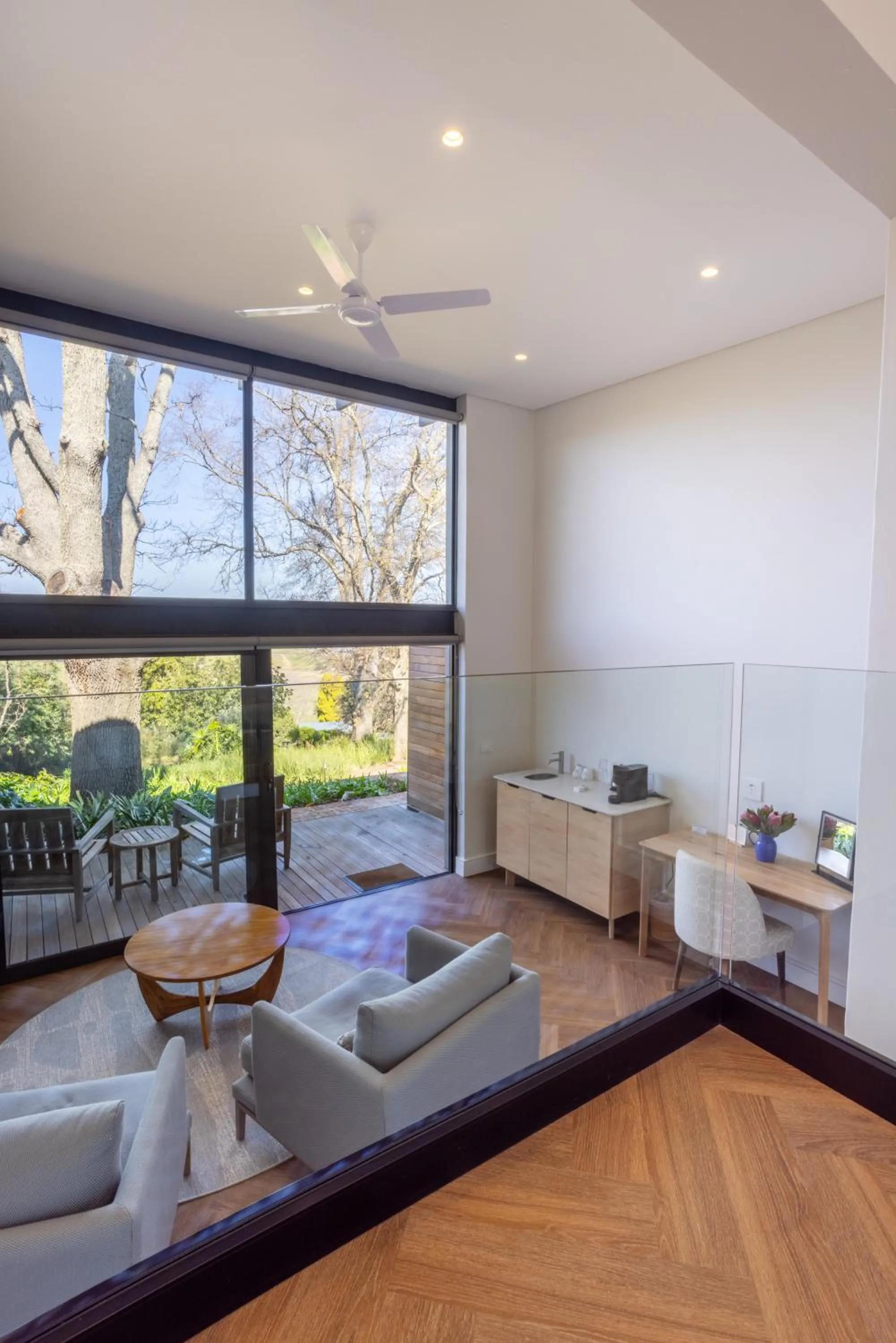 Seating area in Sugarbird Manor