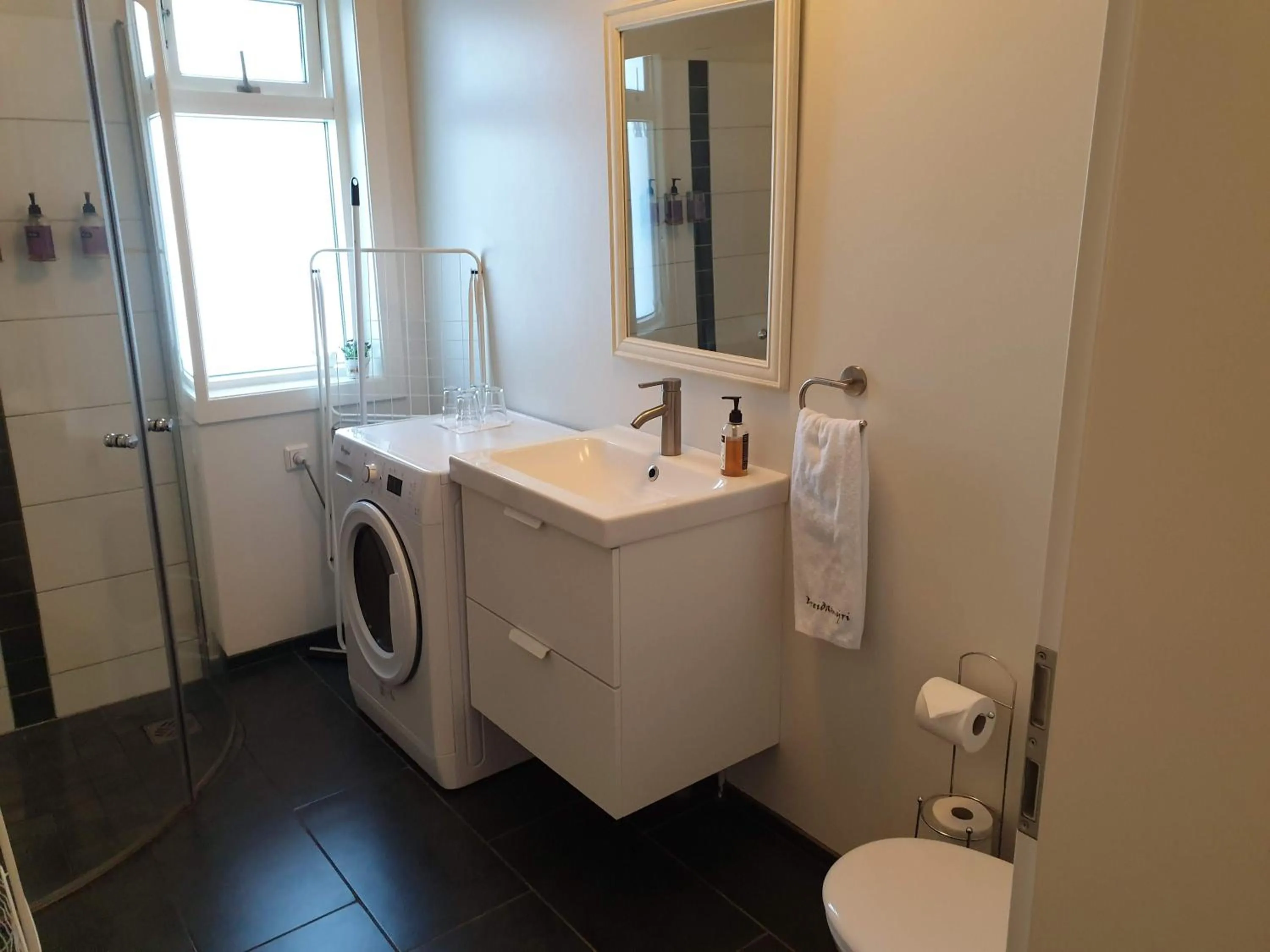 Bathroom in Breidamyri Farm Apartments
