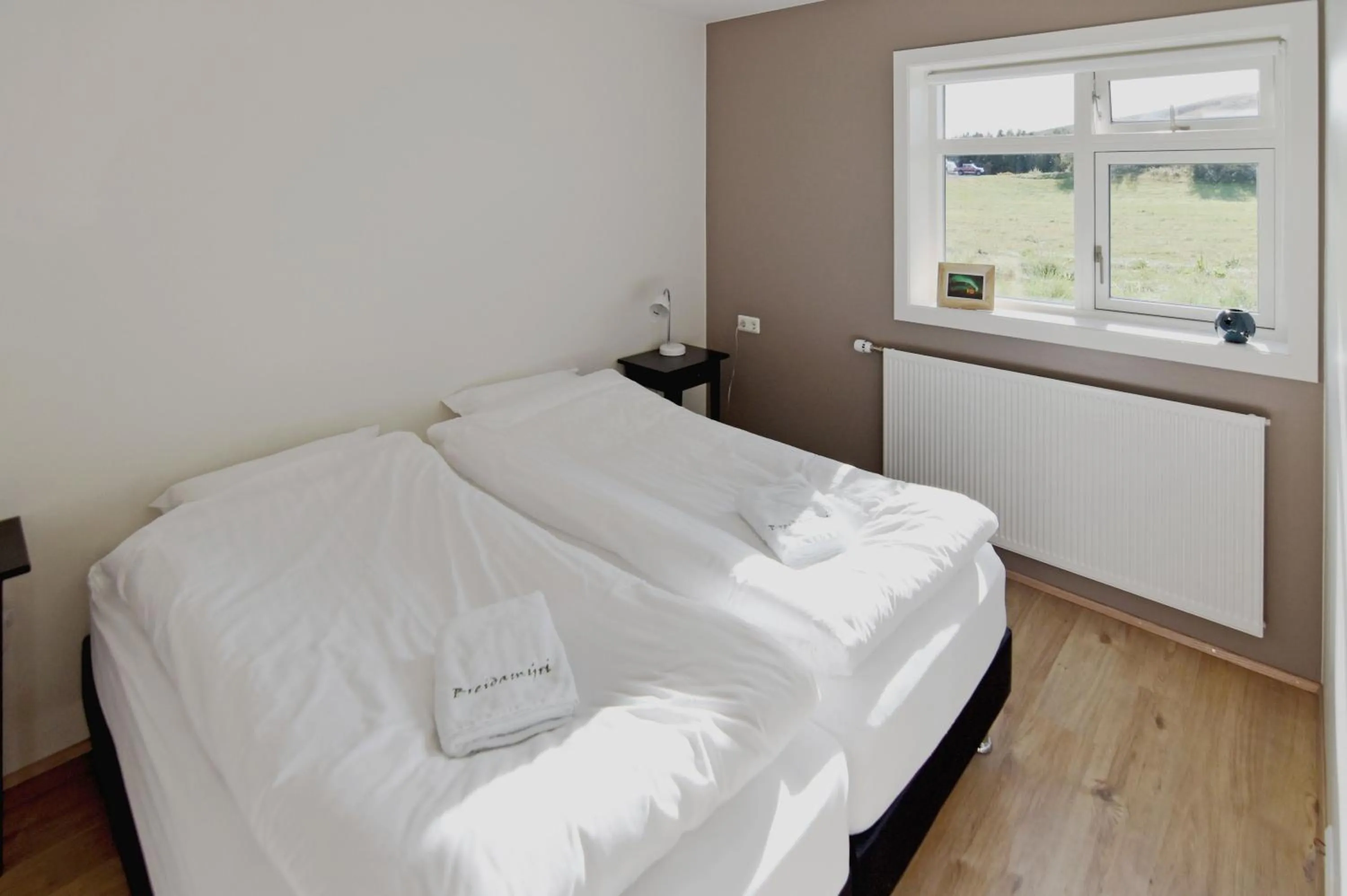 Bedroom, Bed in Breidamyri Farm Apartments
