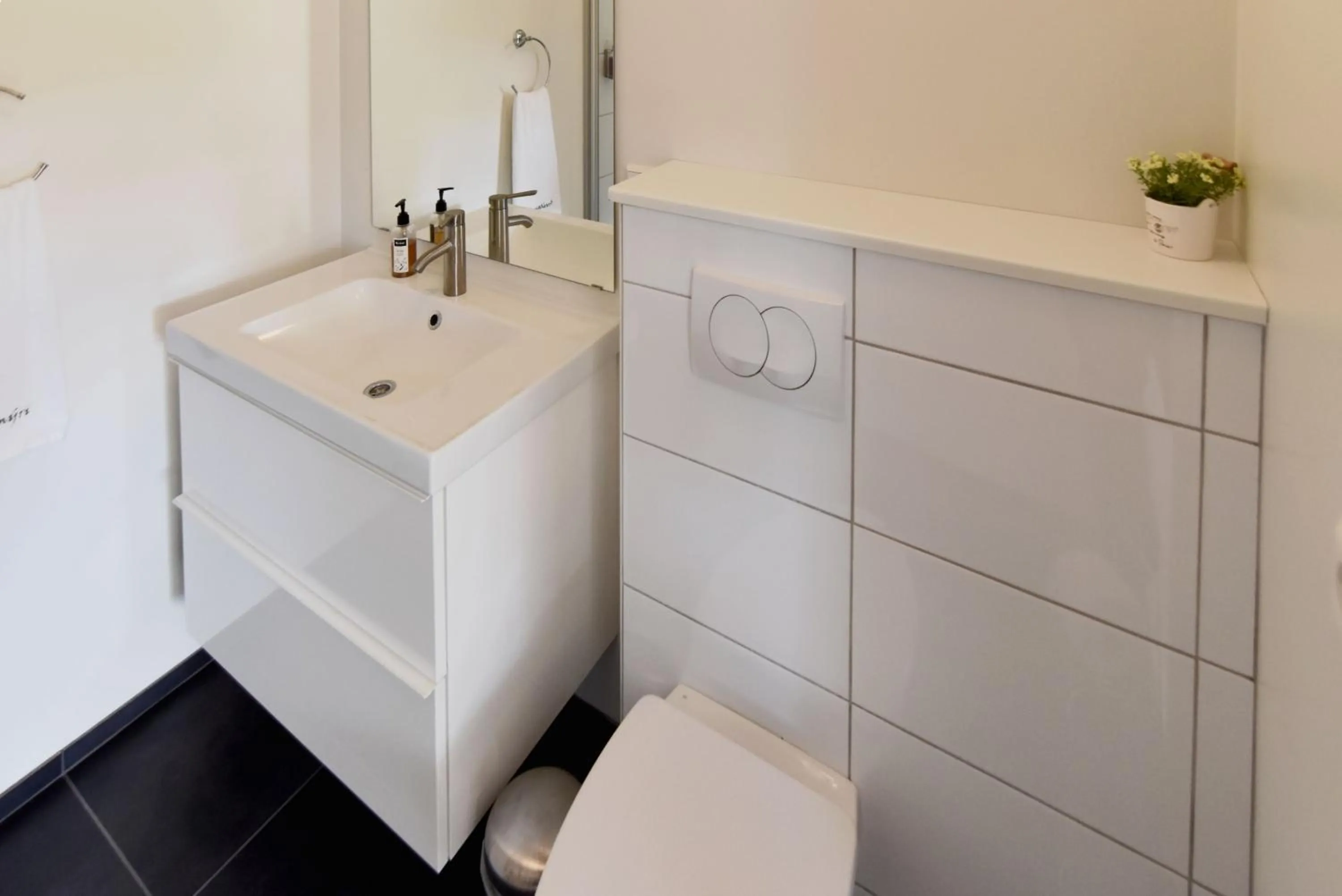 Bathroom in Breidamyri Farm Apartments