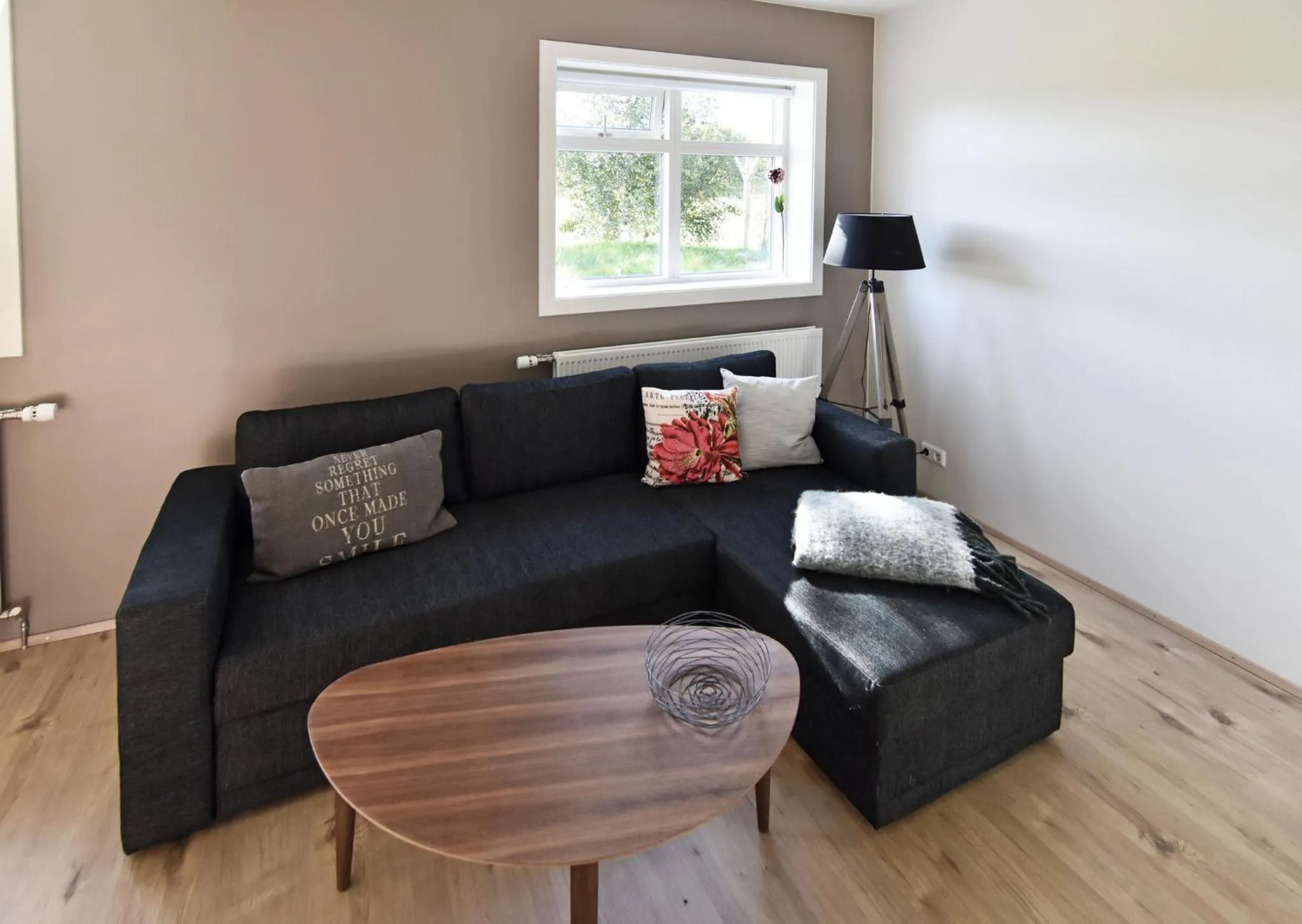 Living room in Breidamyri Farm Apartments