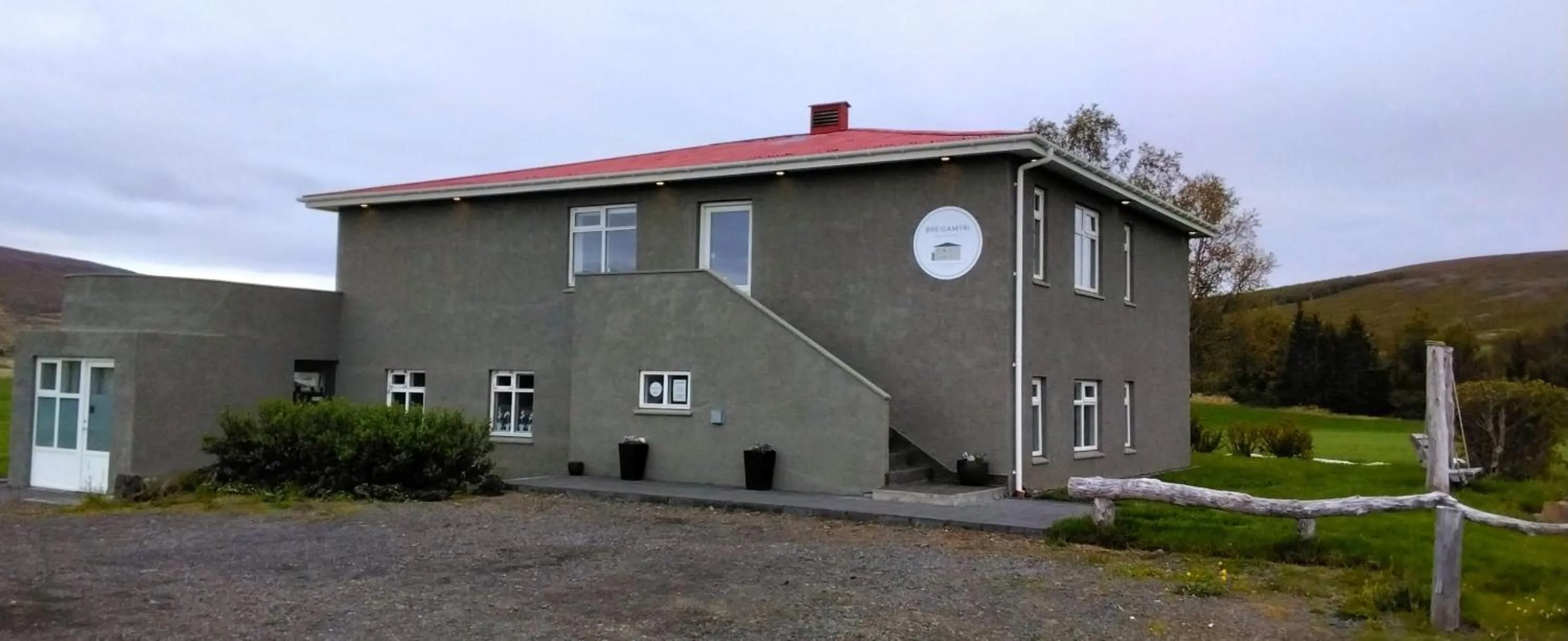 Property building in Breidamyri Farm Apartments