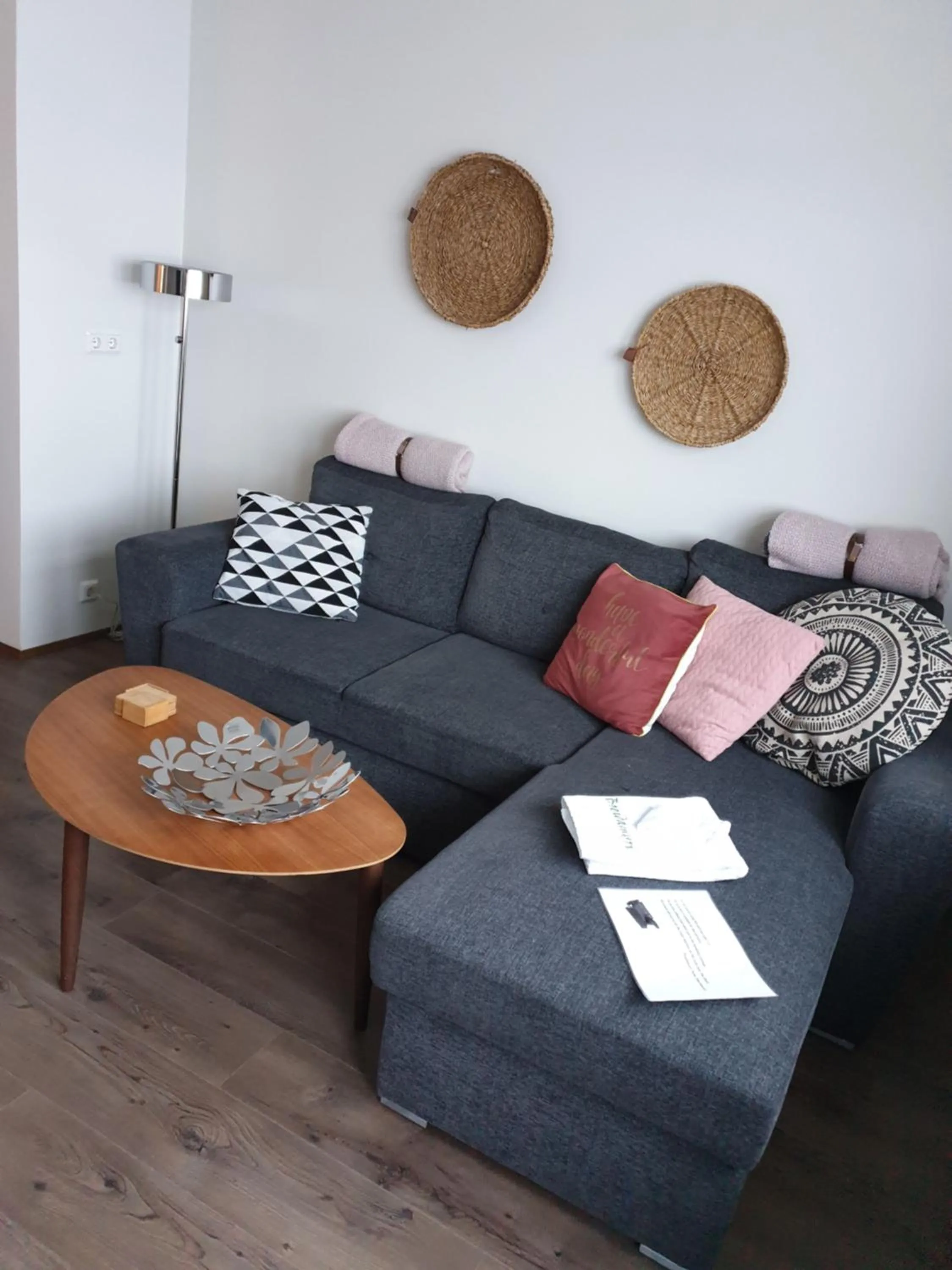 Bed in Breidamyri Farm Apartments