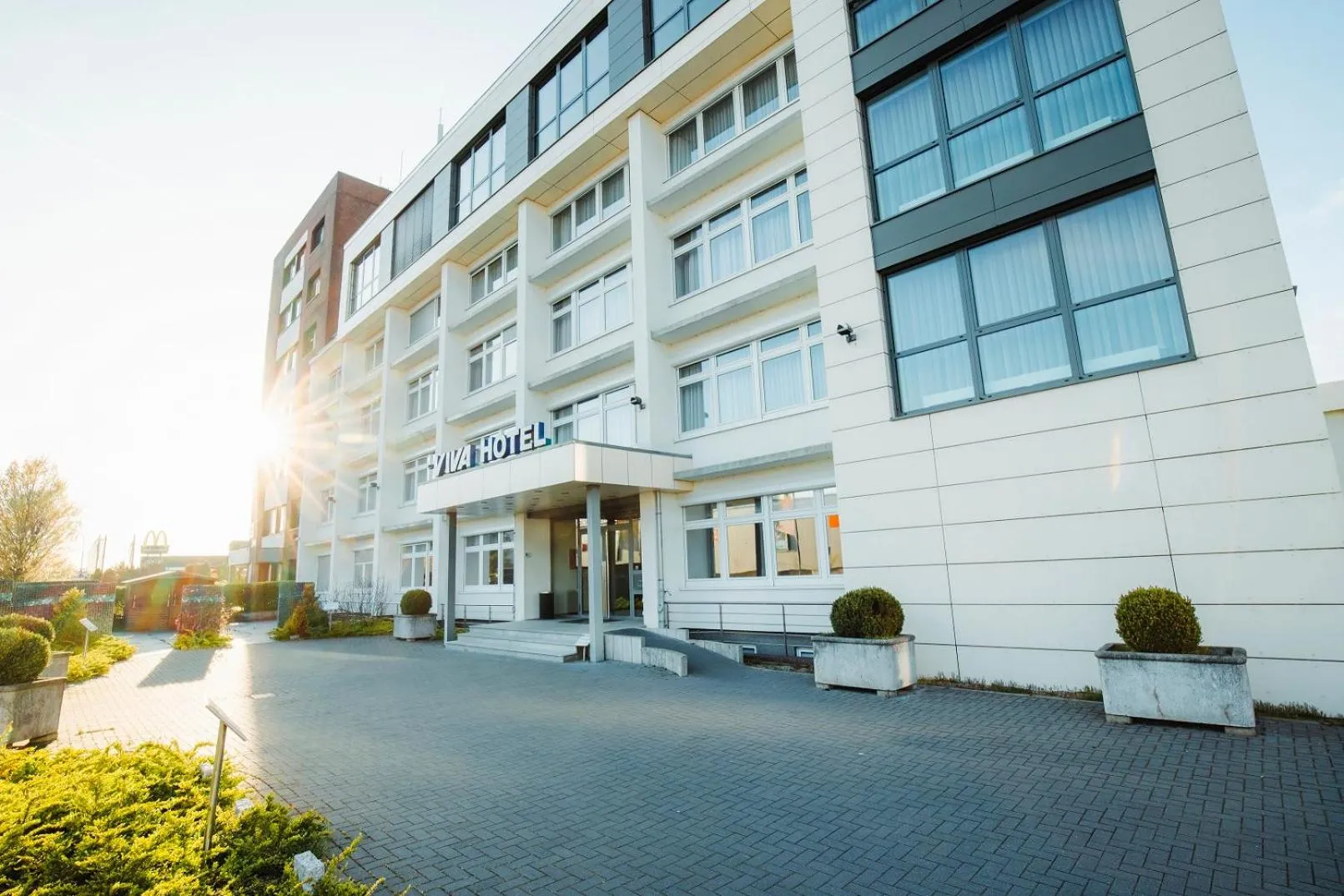 Property building in Viva Hotel Lübeck