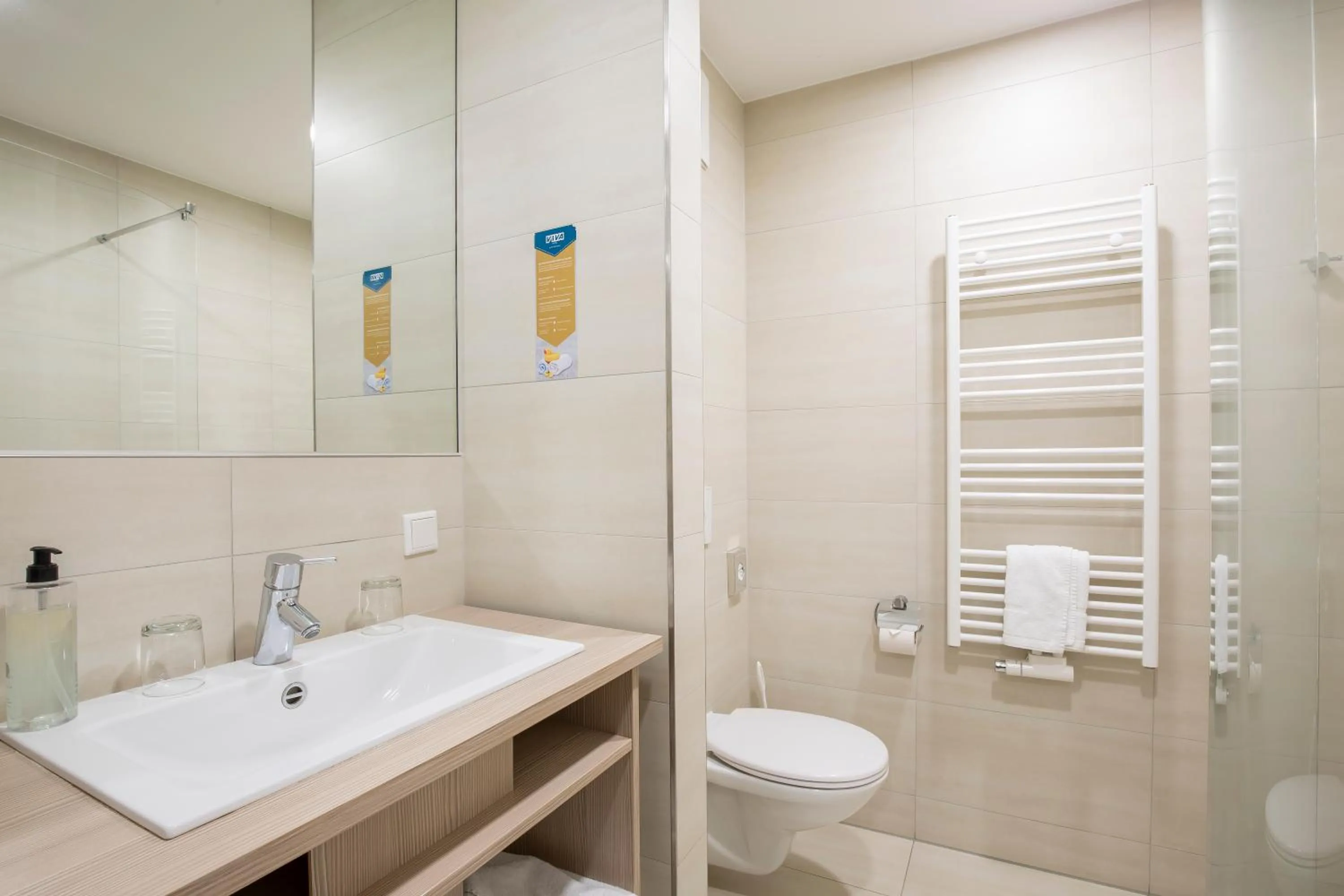 Bathroom in Viva Hotel Lübeck