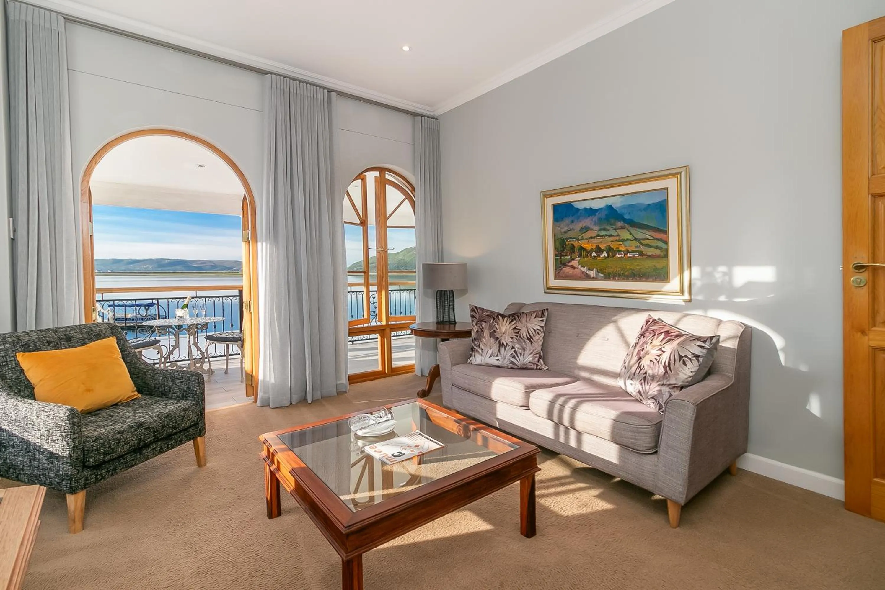 Seating area in St. James of Knysna