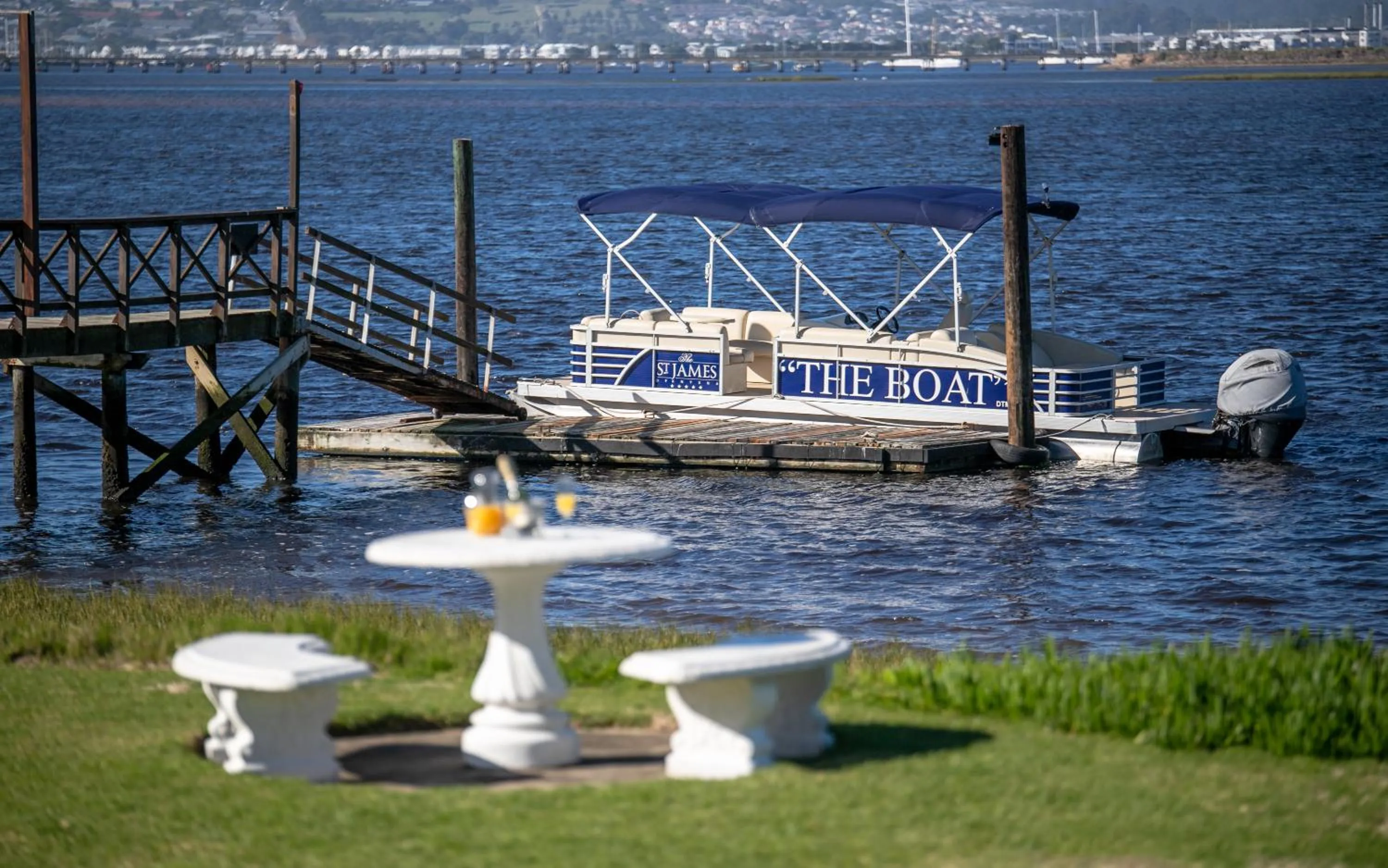Natural landscape in St. James of Knysna