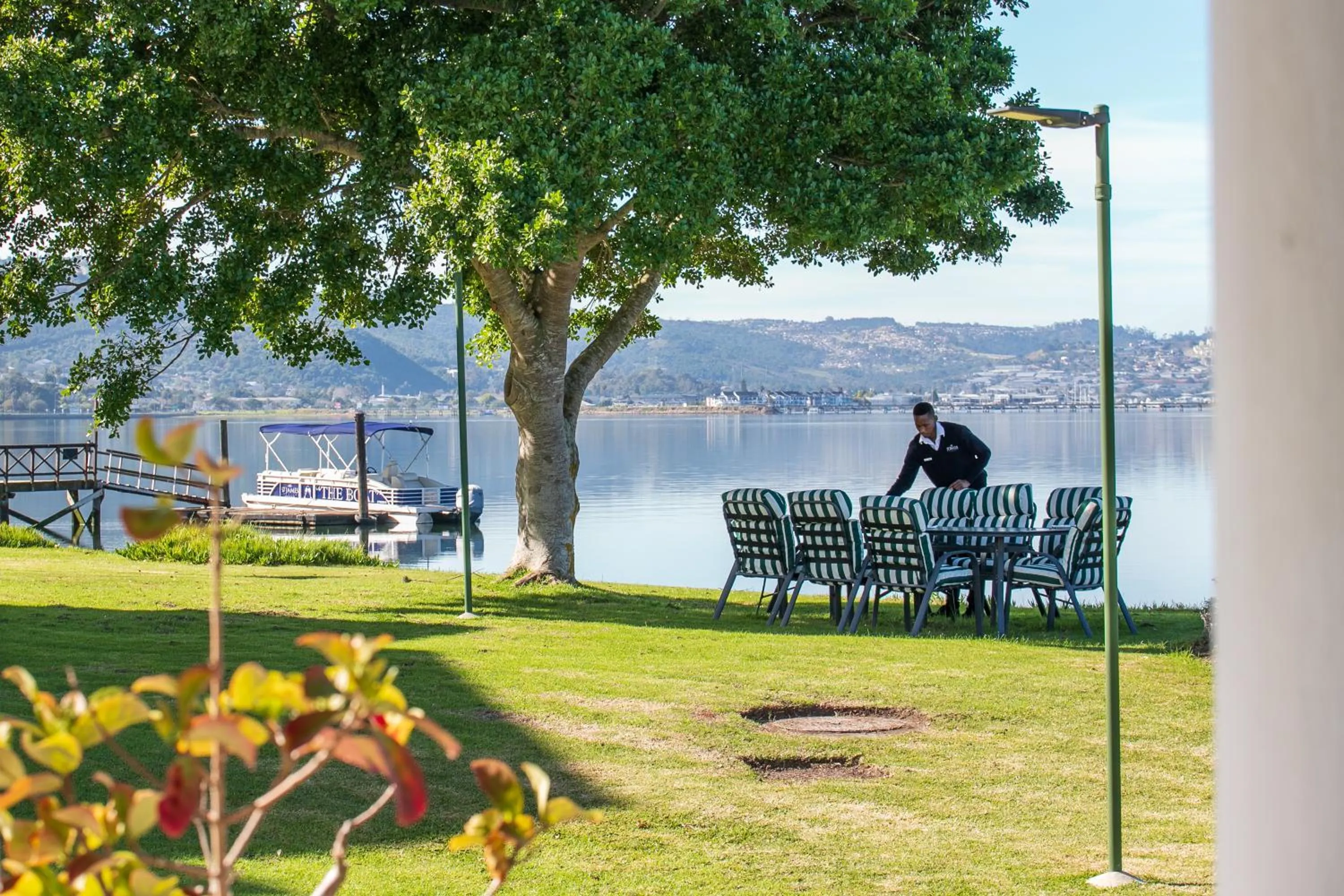Garden view in St. James of Knysna