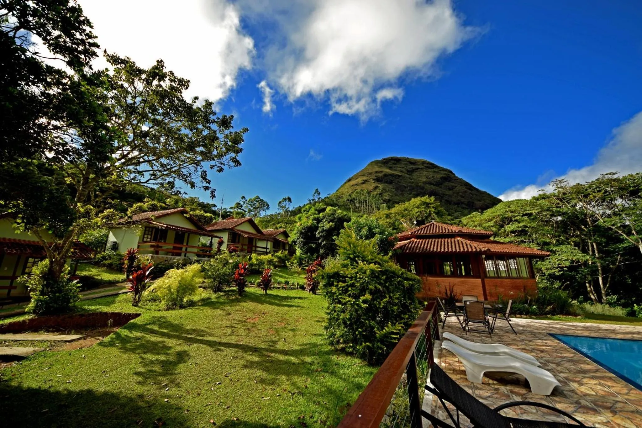 Mountain view in Alta Colina Chalés
