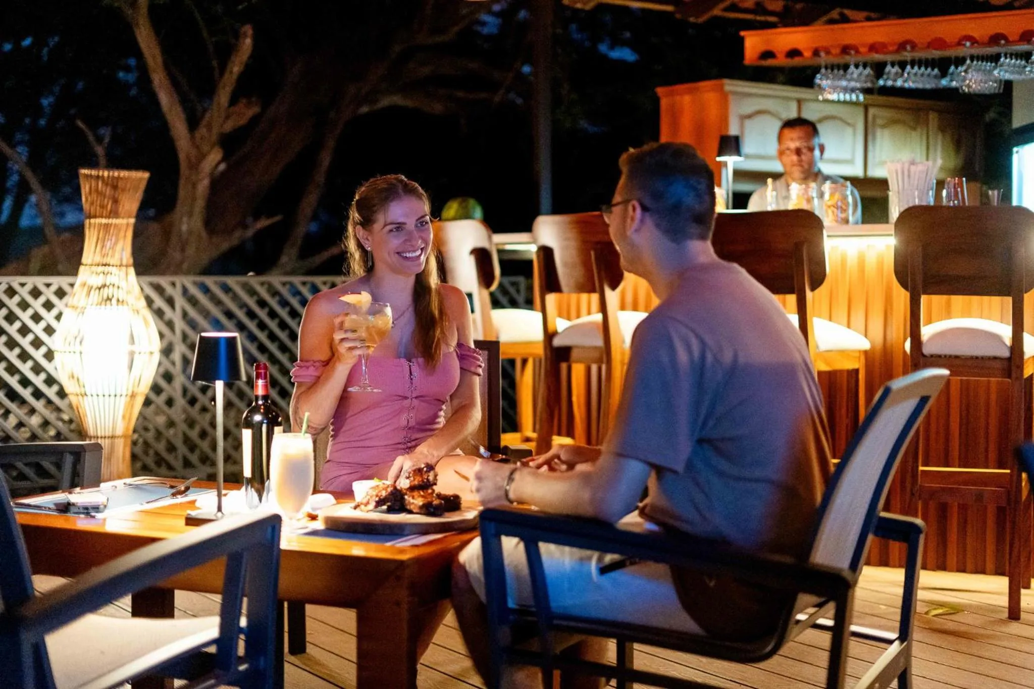 Drinks in Papagayo Golden Palms Beachfront Hotel