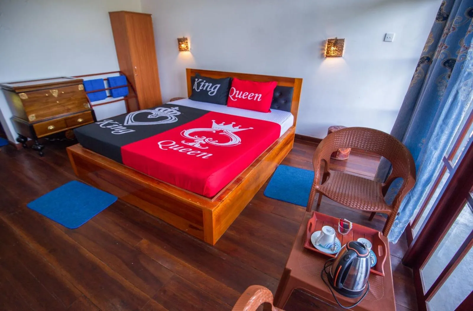 Bed in Ella Rawana Den Hotel