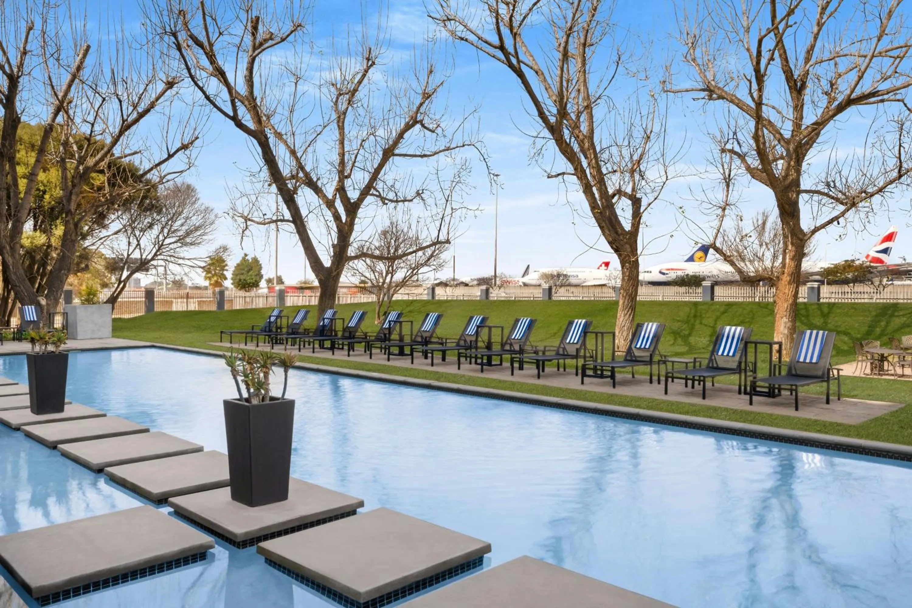 Swimming pool in Protea Hotel by Marriott O R Tambo Airport