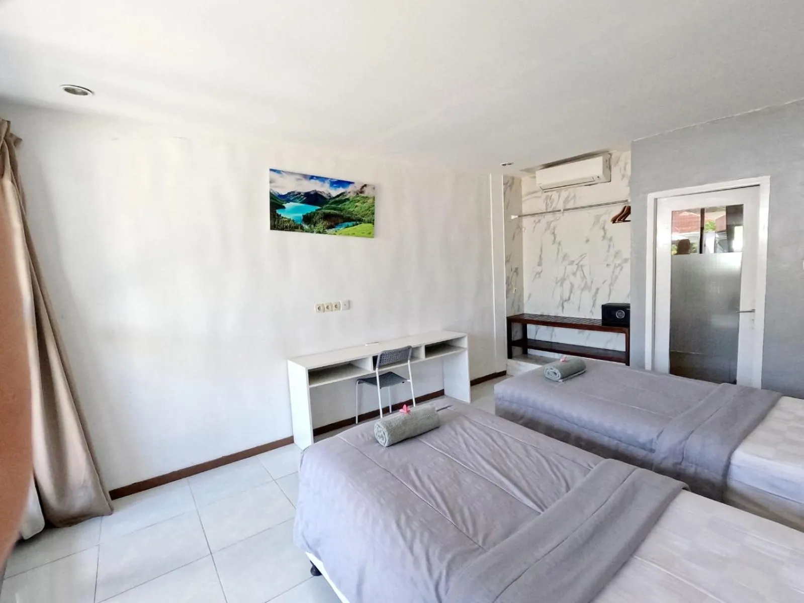 Bed in Villa PhyPhy