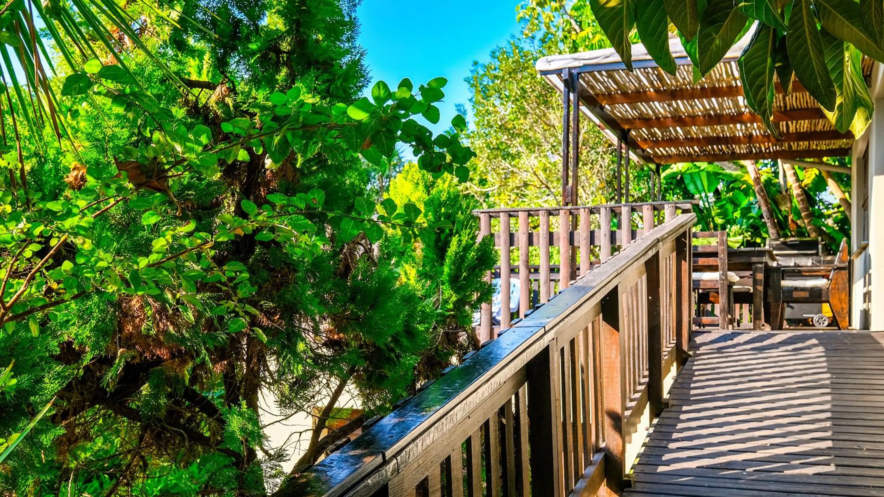 Patio in Hildesheim Guest Lodge