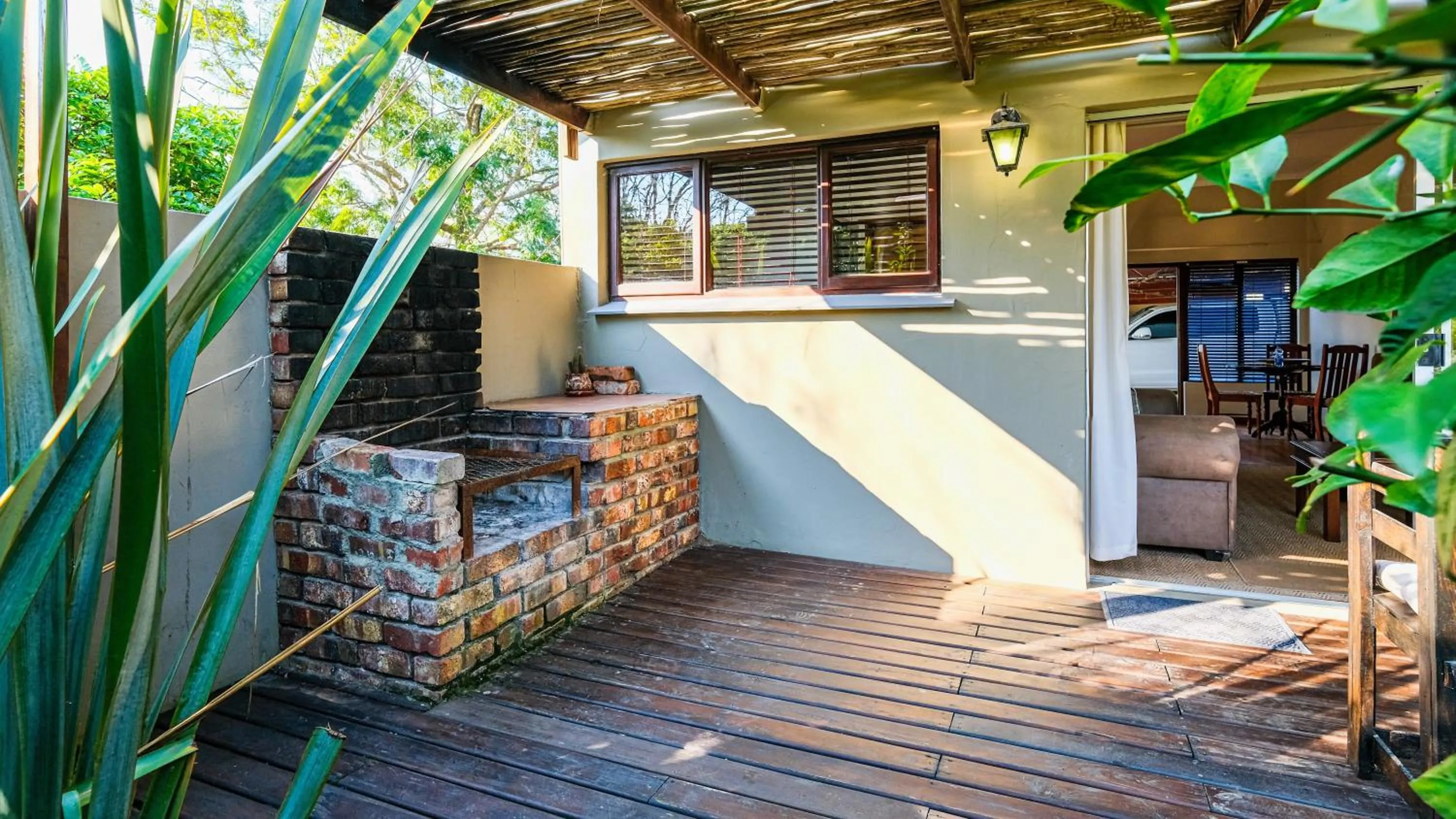 Patio in Hildesheim Guest Lodge