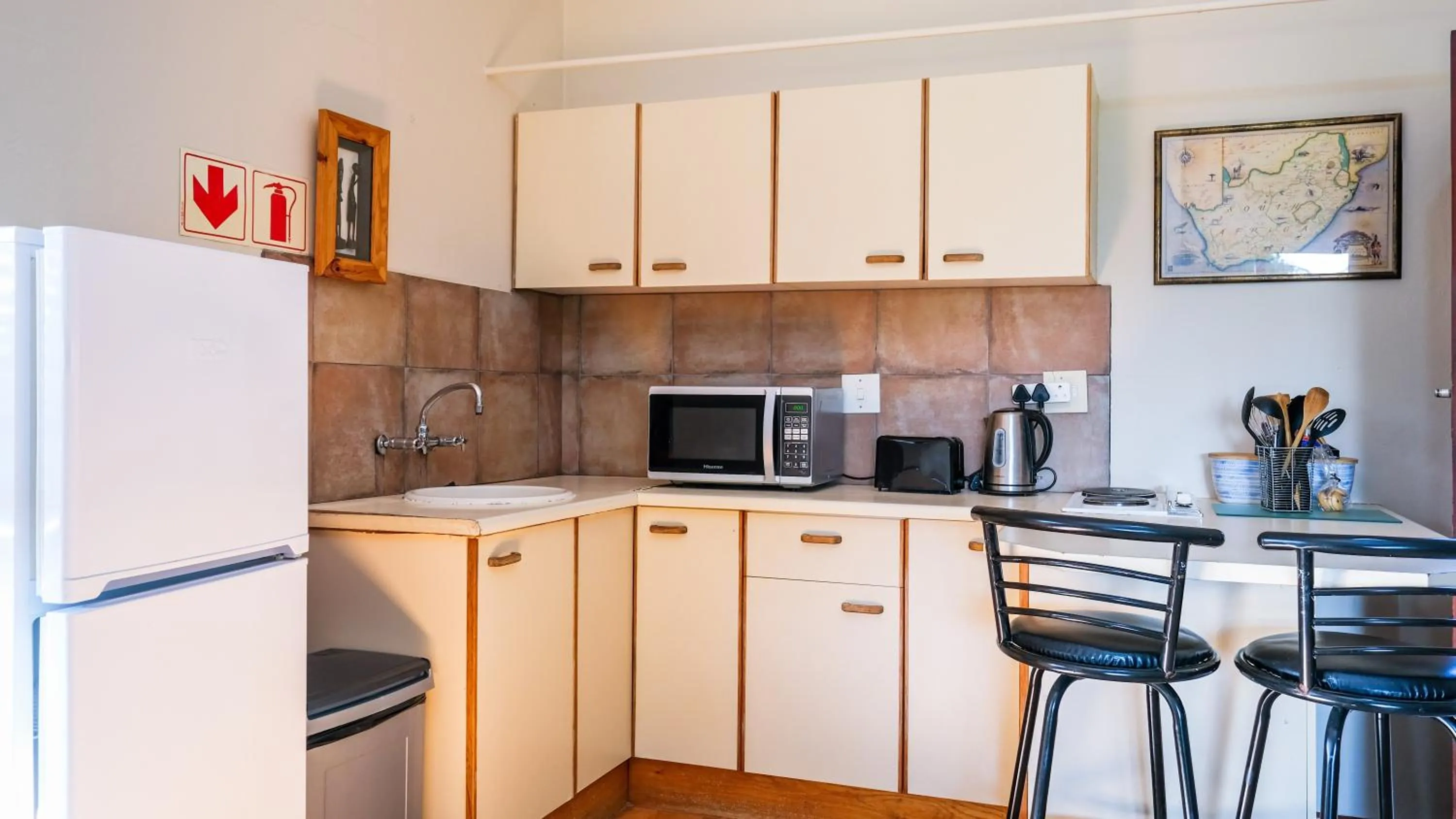 kitchen in Hildesheim Guest Lodge
