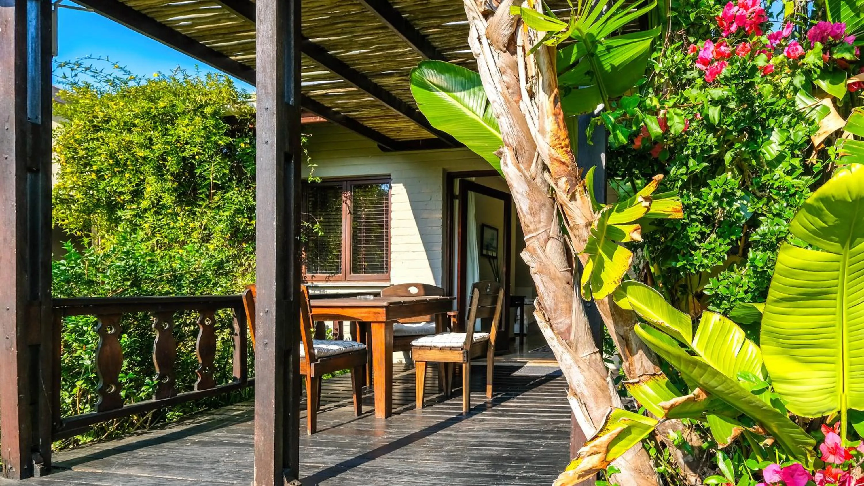 Patio in Hildesheim Guest Lodge