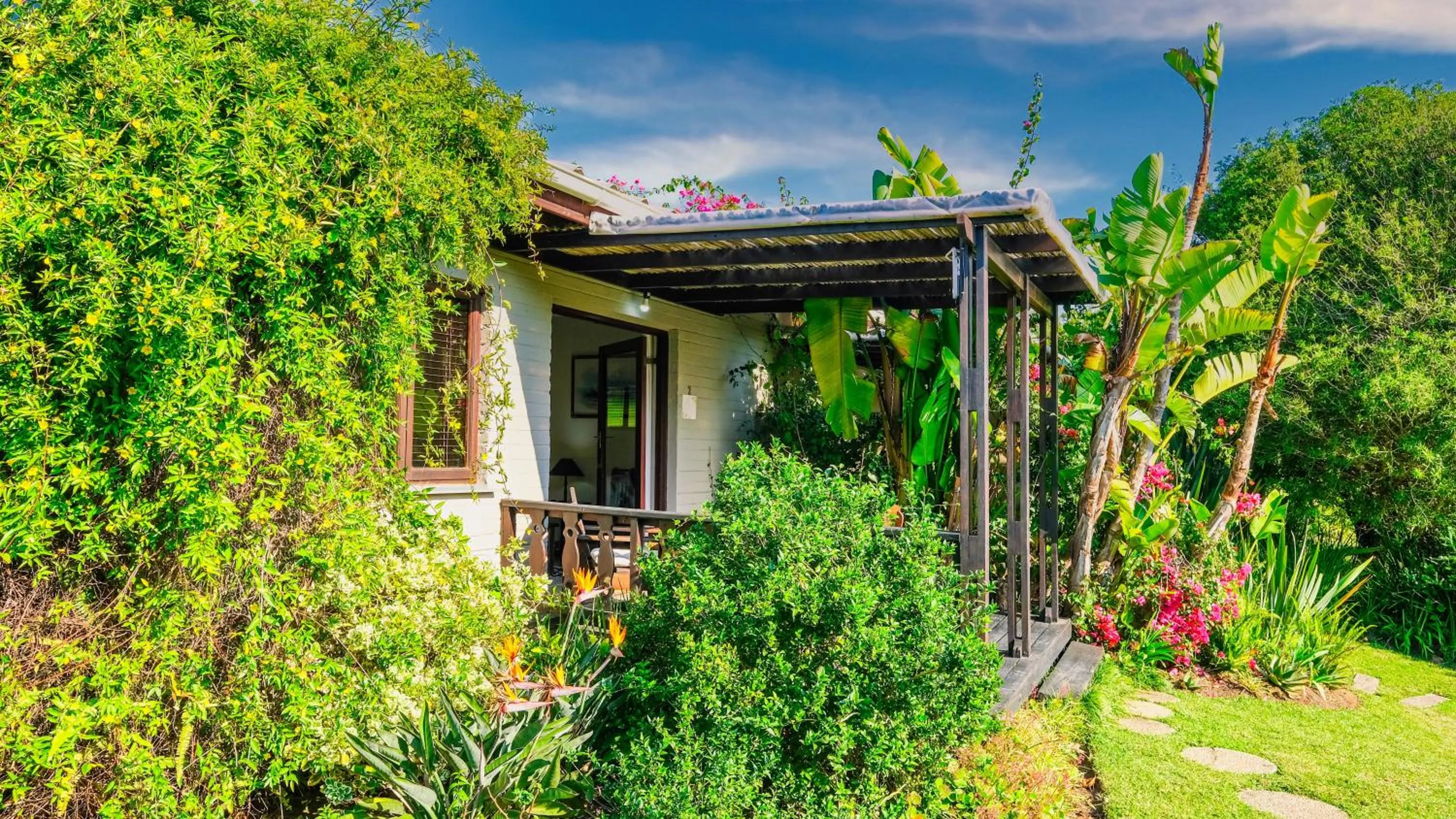 Patio in Hildesheim Guest Lodge
