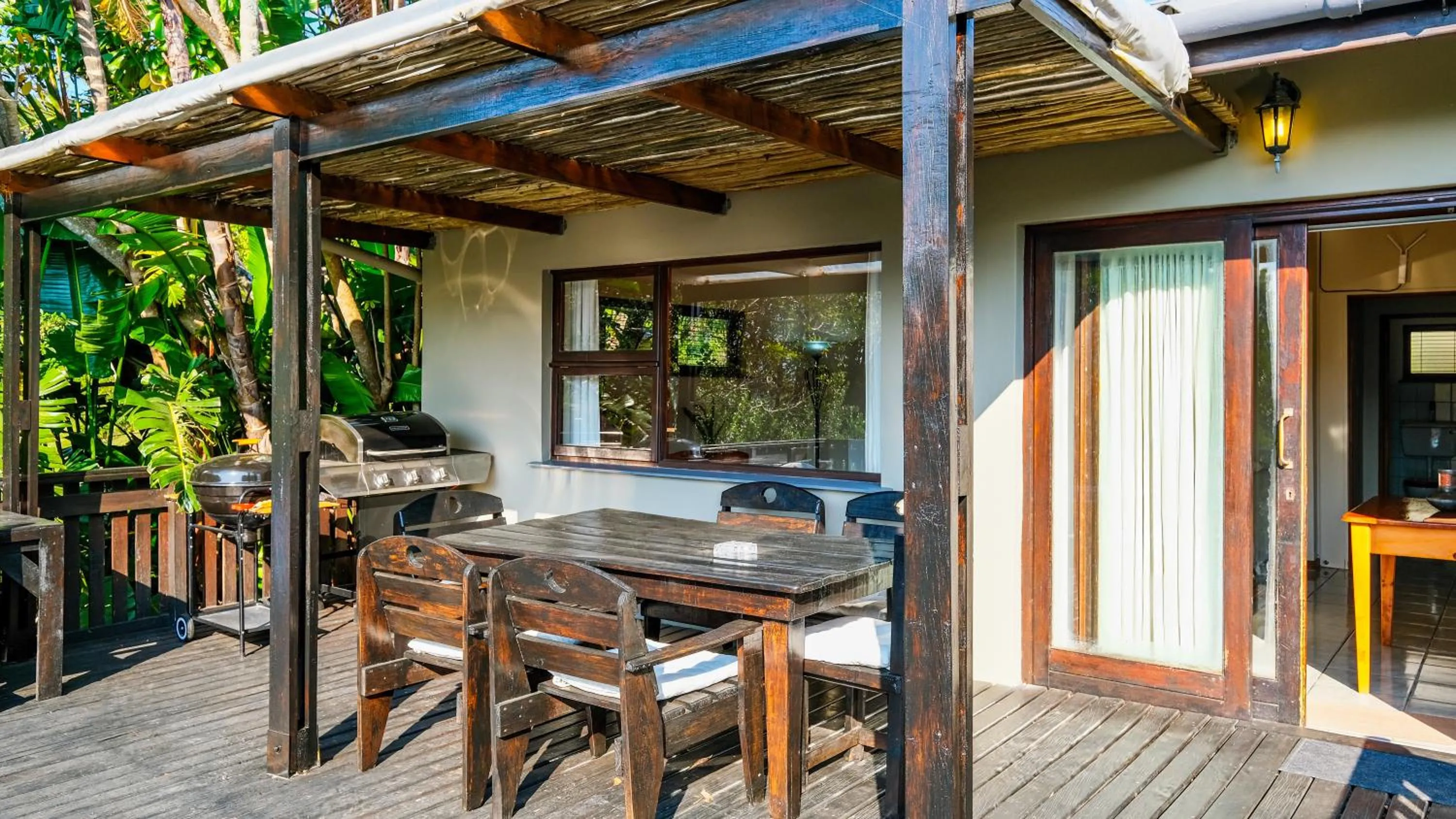 Patio in Hildesheim Guest Lodge