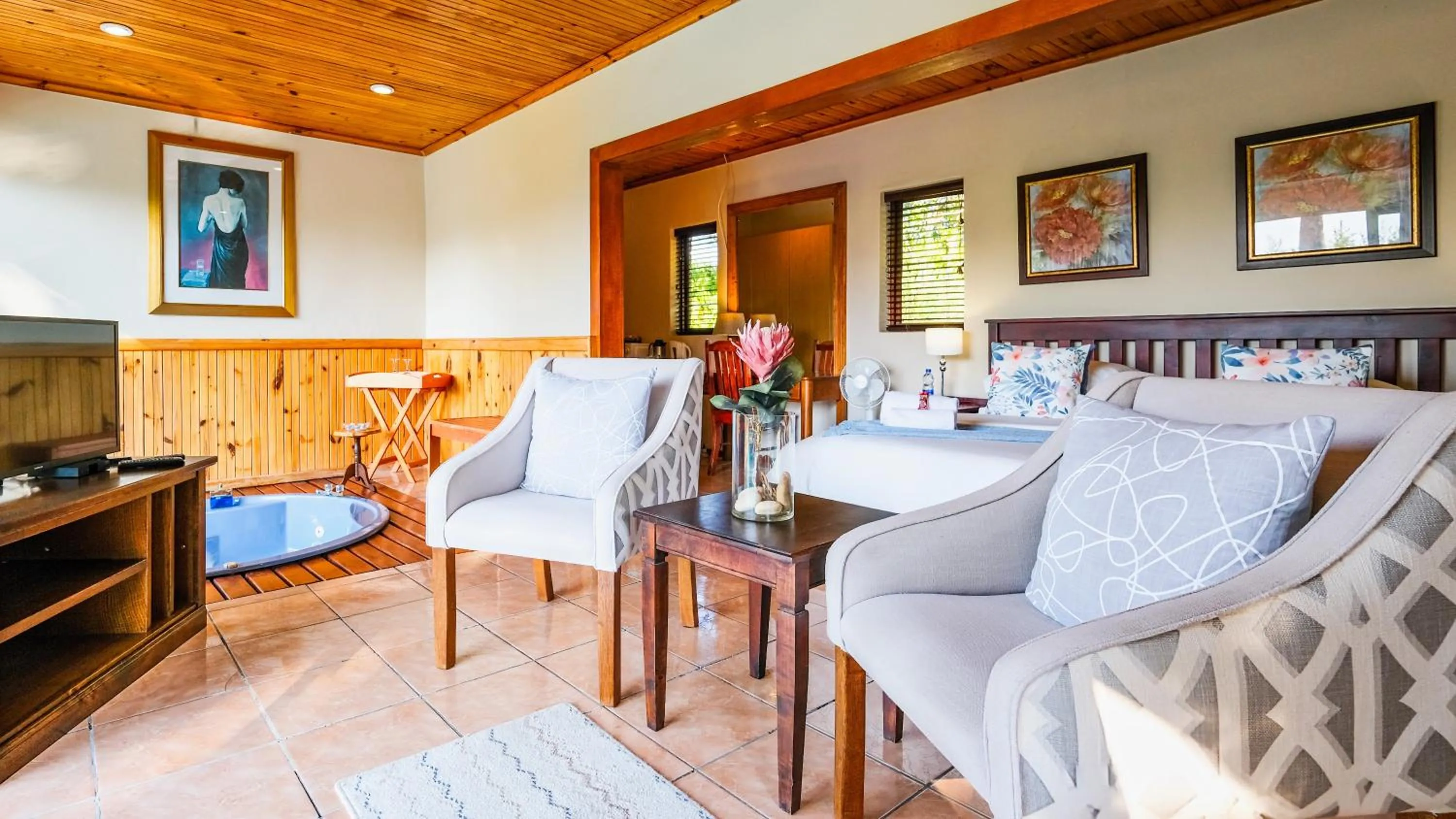 Seating area in Hildesheim Guest Lodge