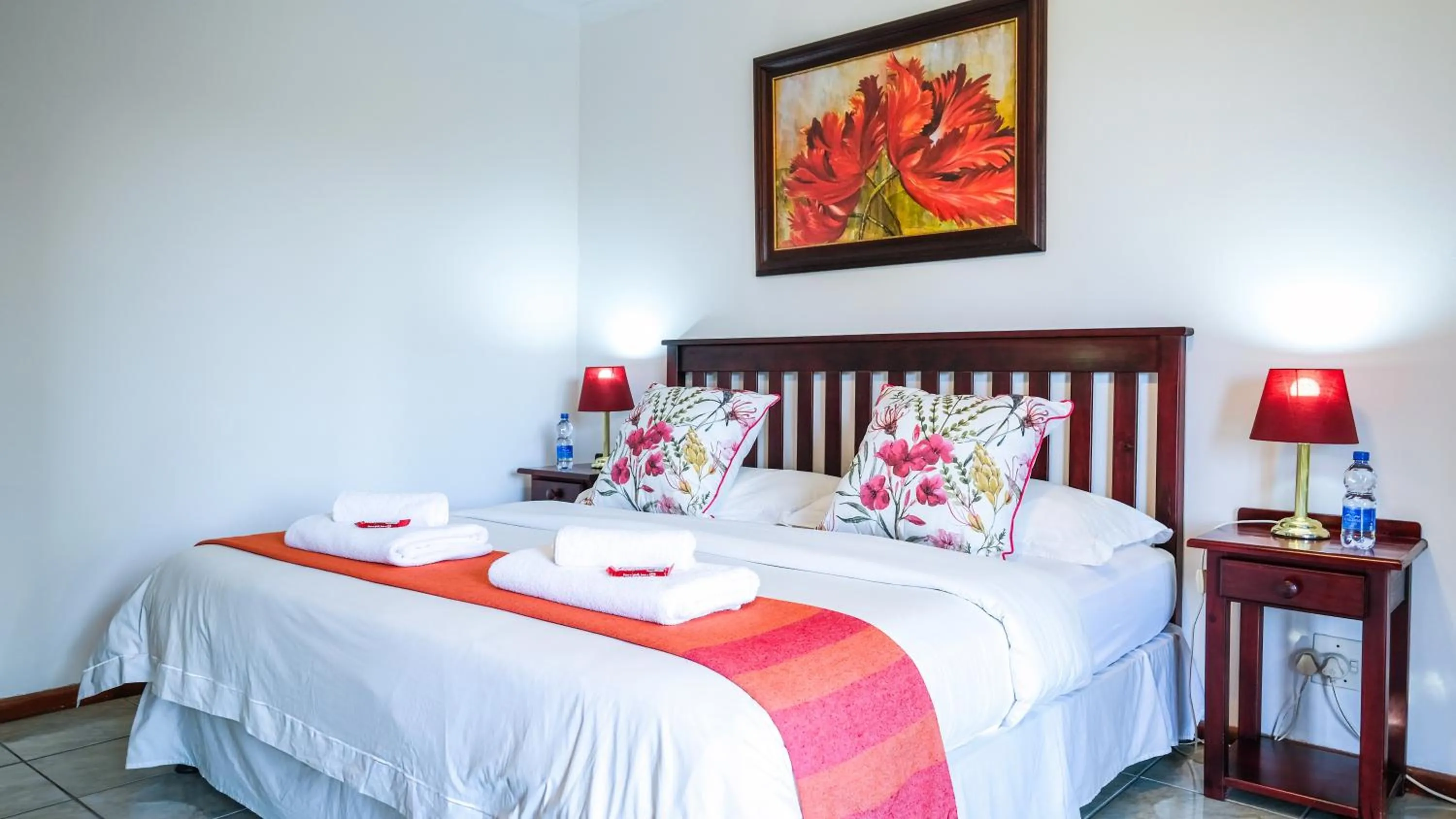 Bed in Hildesheim Guest Lodge