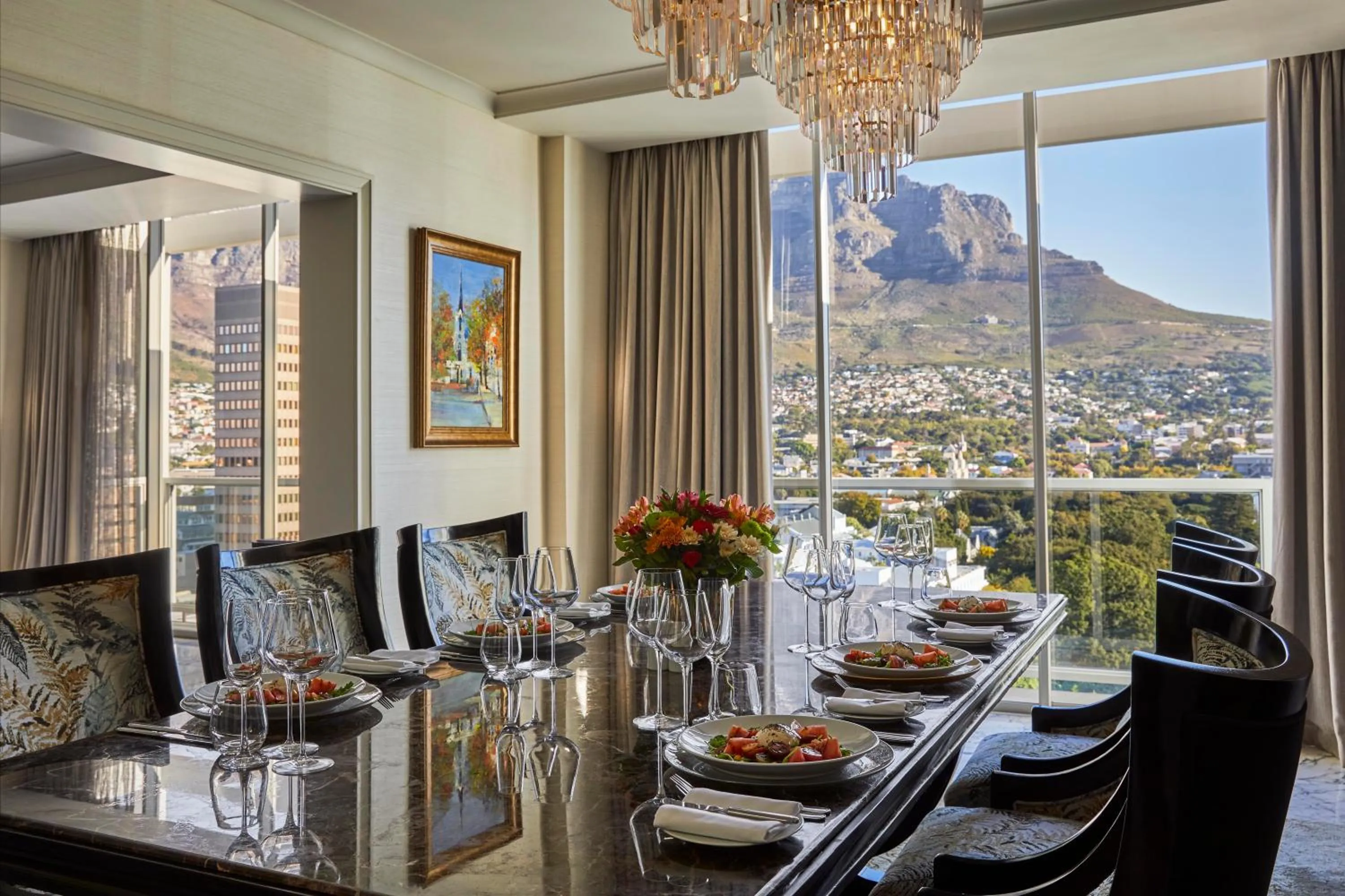 Dining area in Taj Cape Town