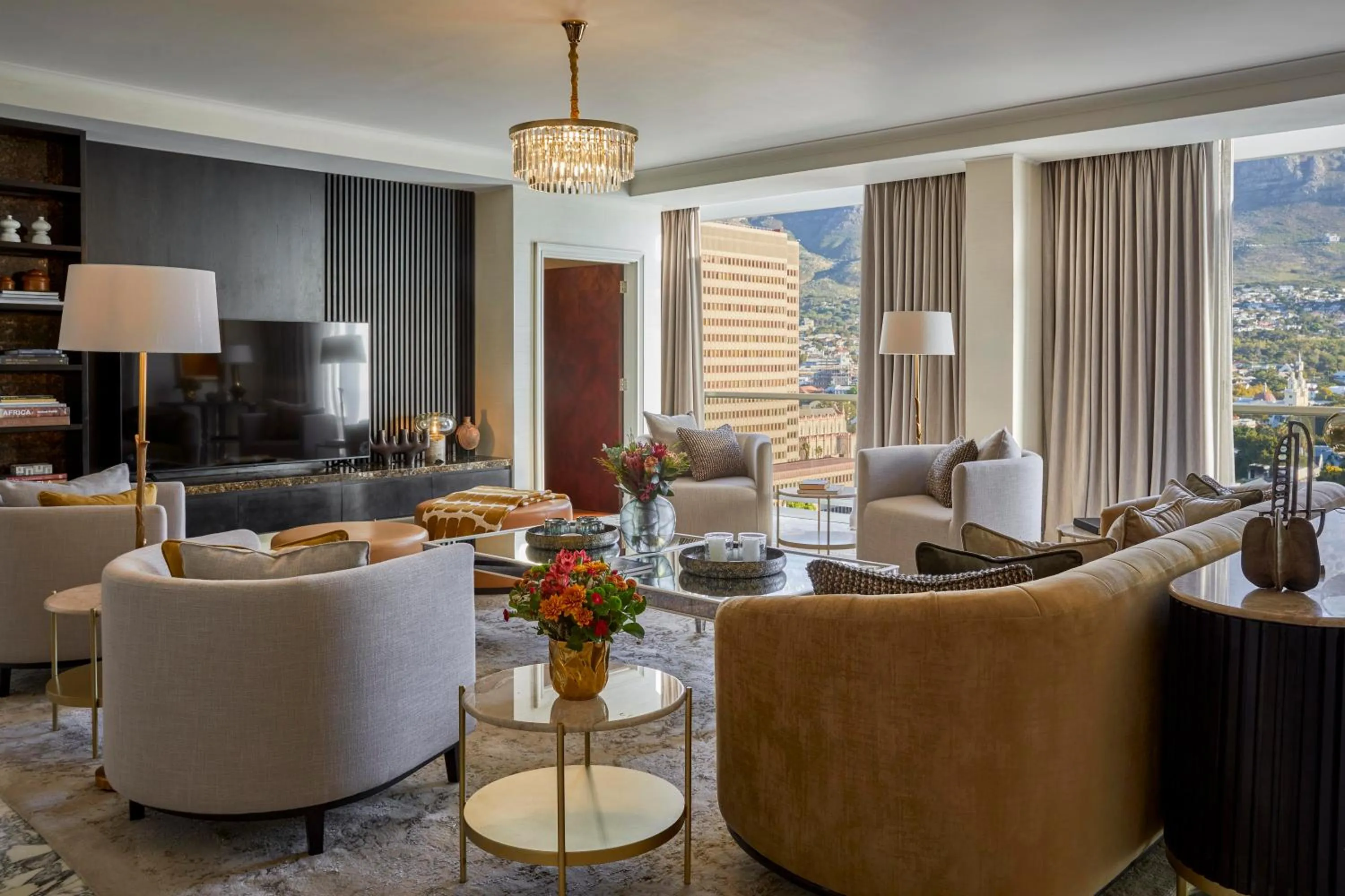 Seating area in Taj Cape Town