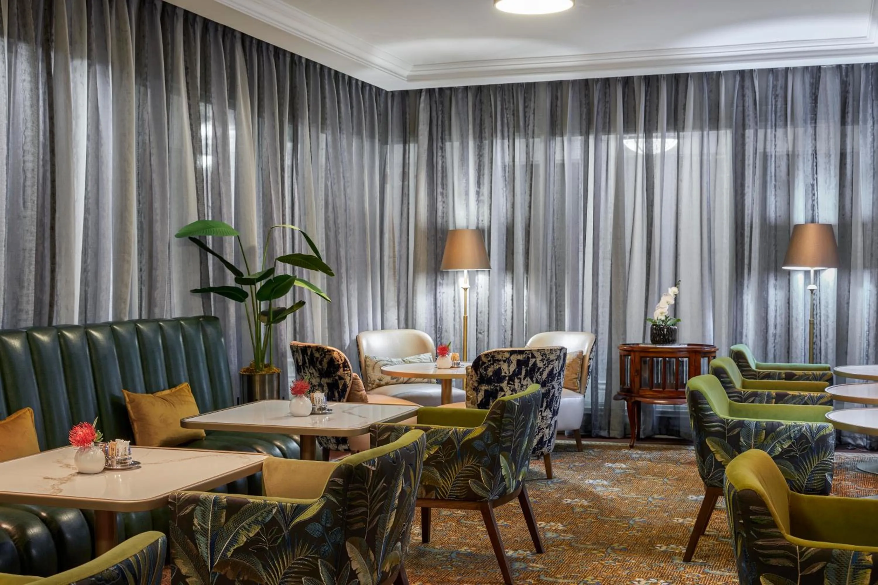 Seating area in Taj Cape Town