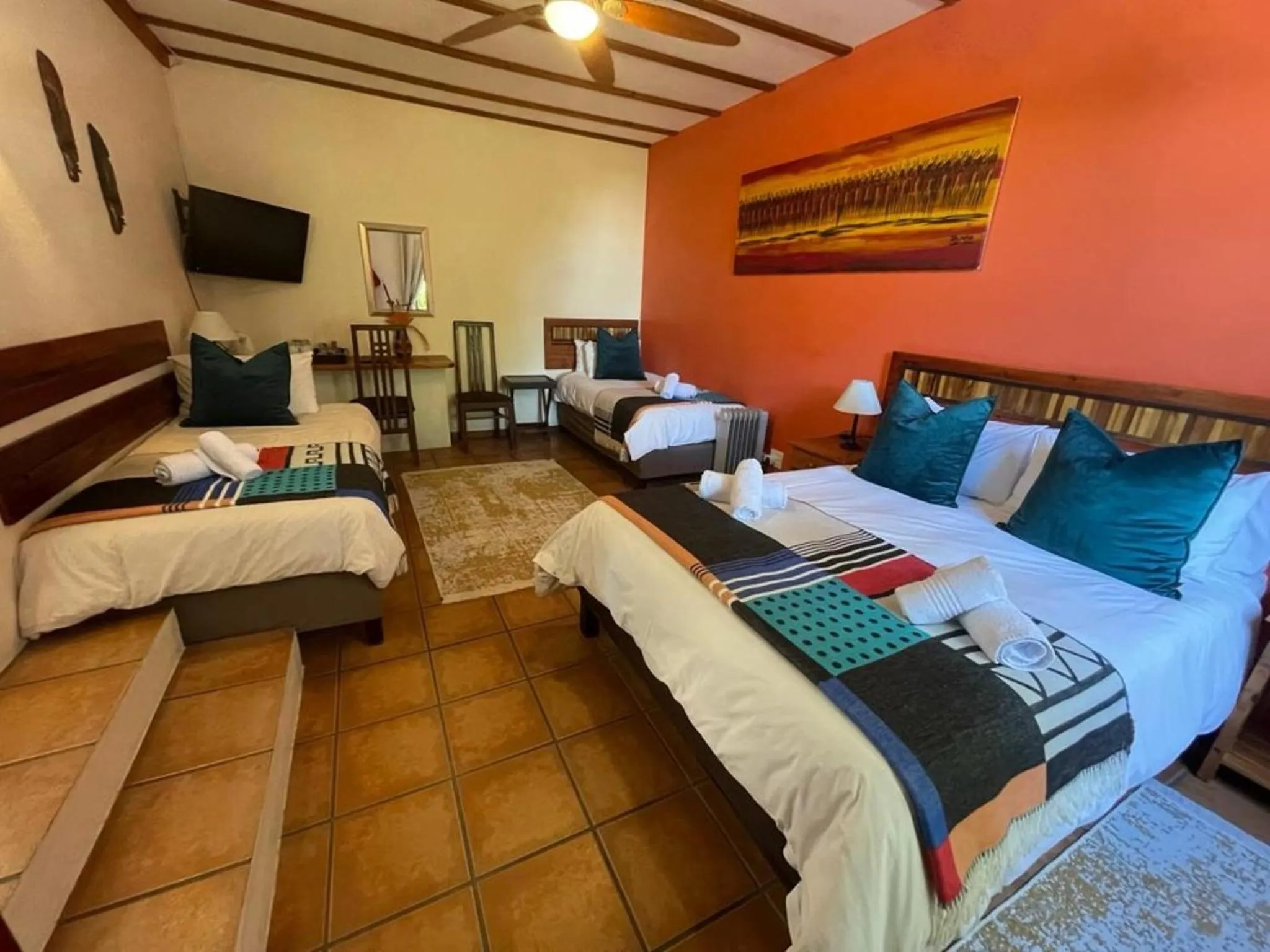 Bedroom, Bed in Marula Lodge