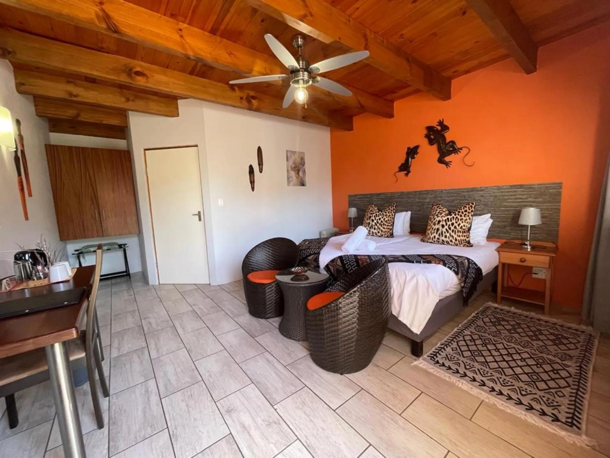 Bed in Marula Lodge