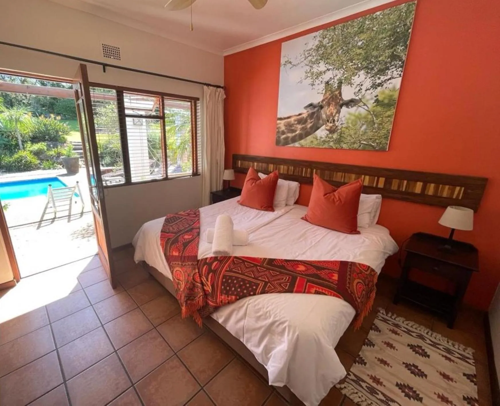 View (from property/room), Bed in Marula Lodge