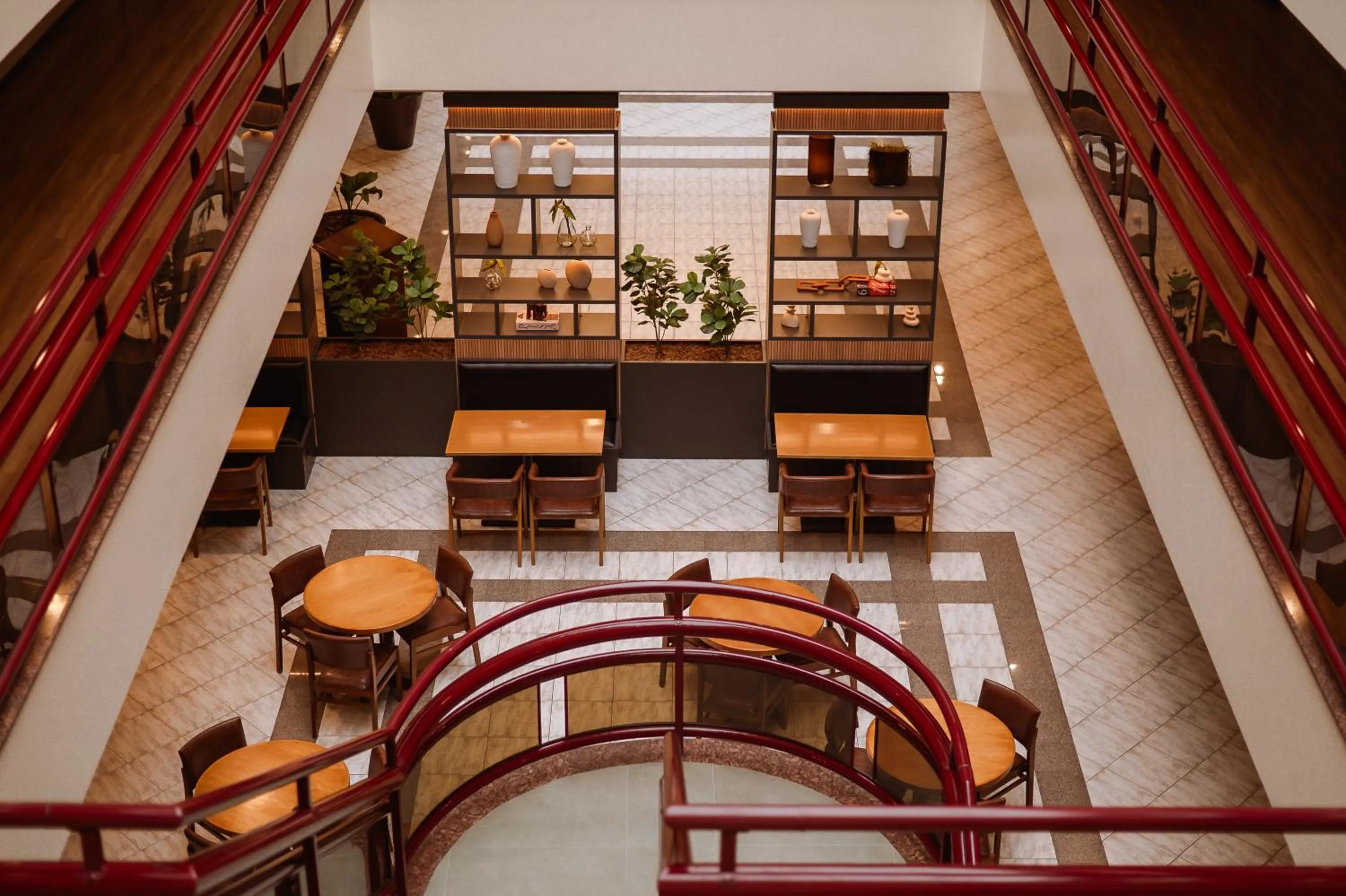 Seating area in Susin Hotel