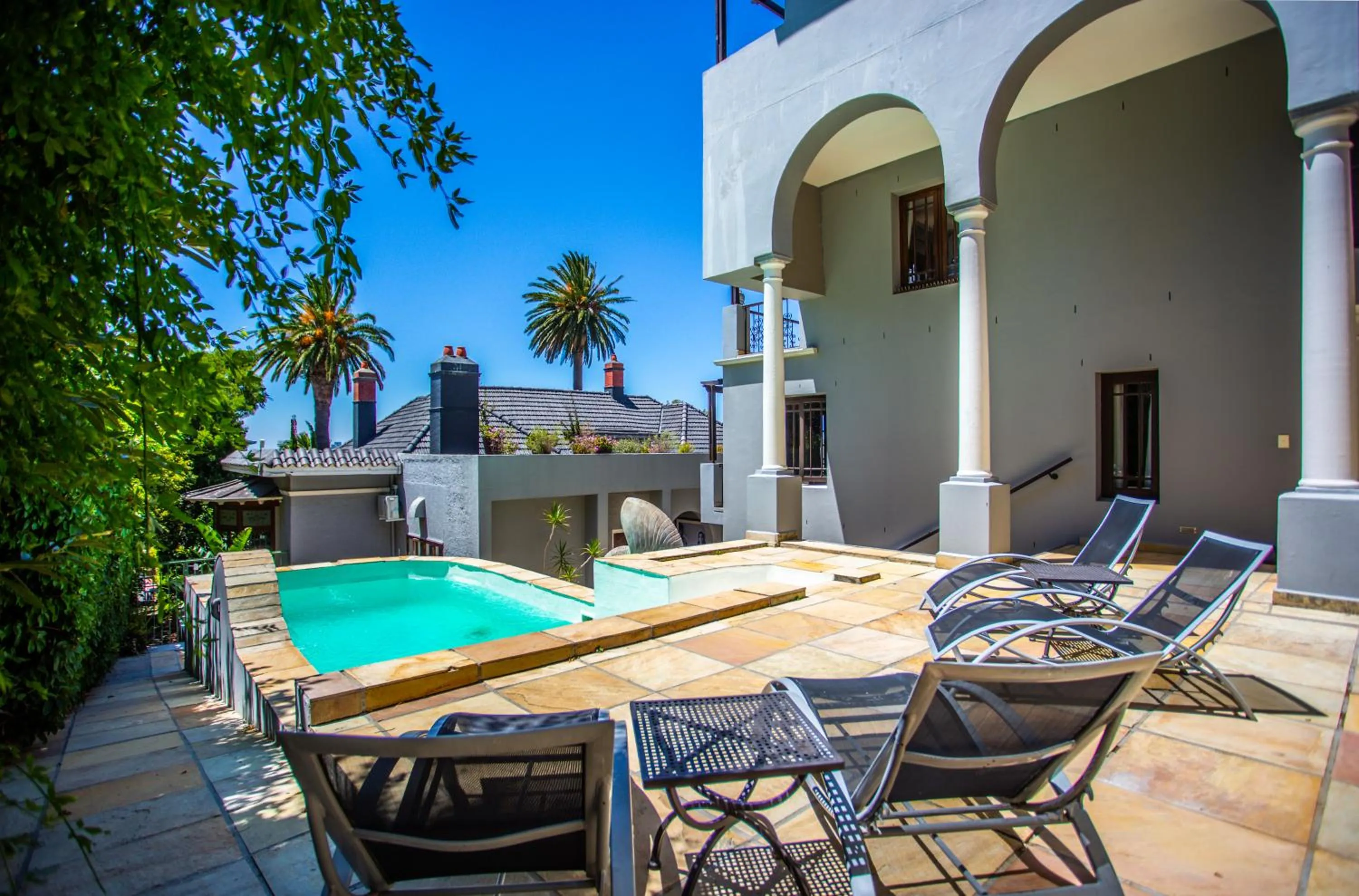 Garden in Cape Riviera Guesthouse