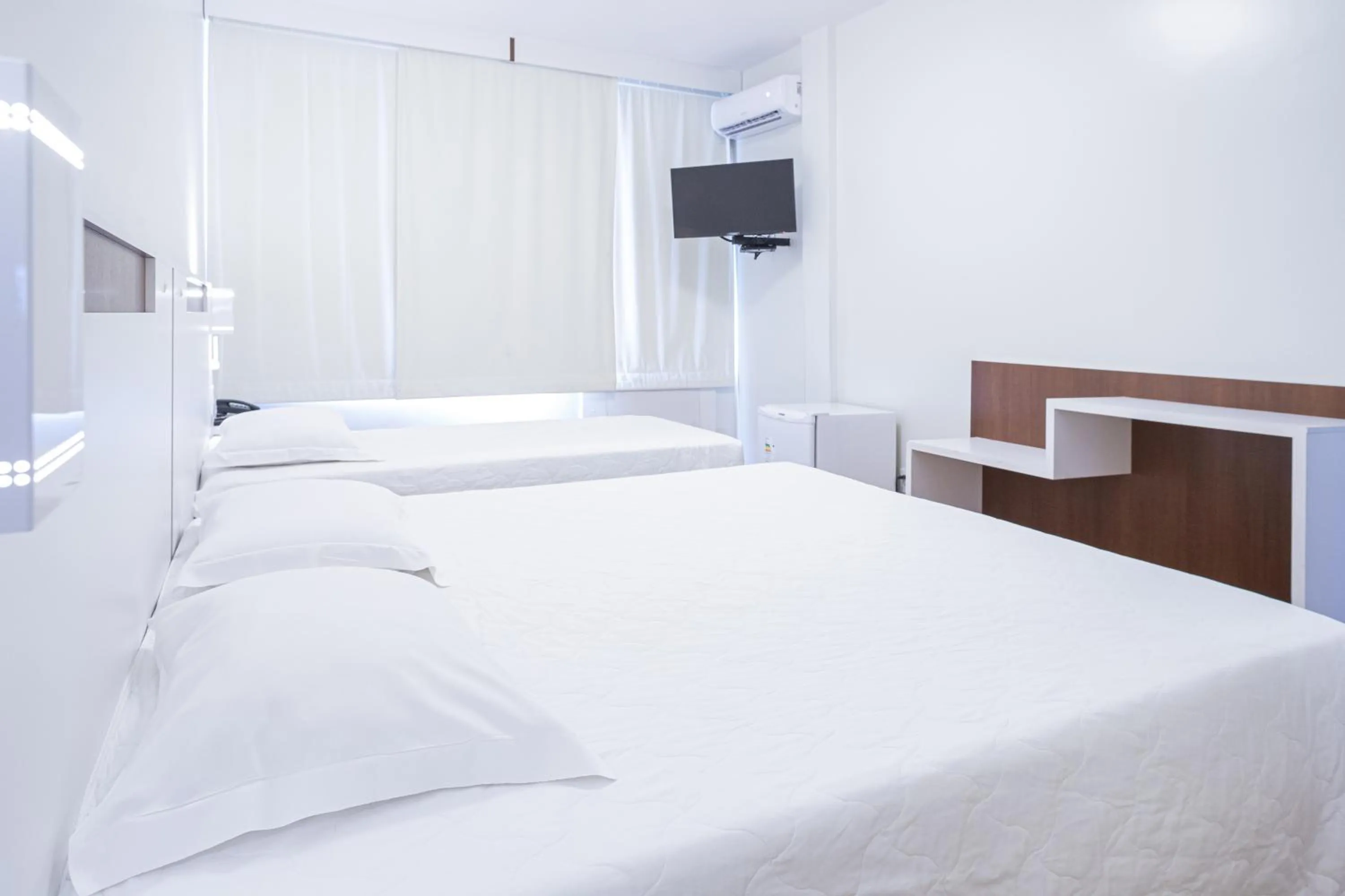 Bed in Hotel Gracher Brusque