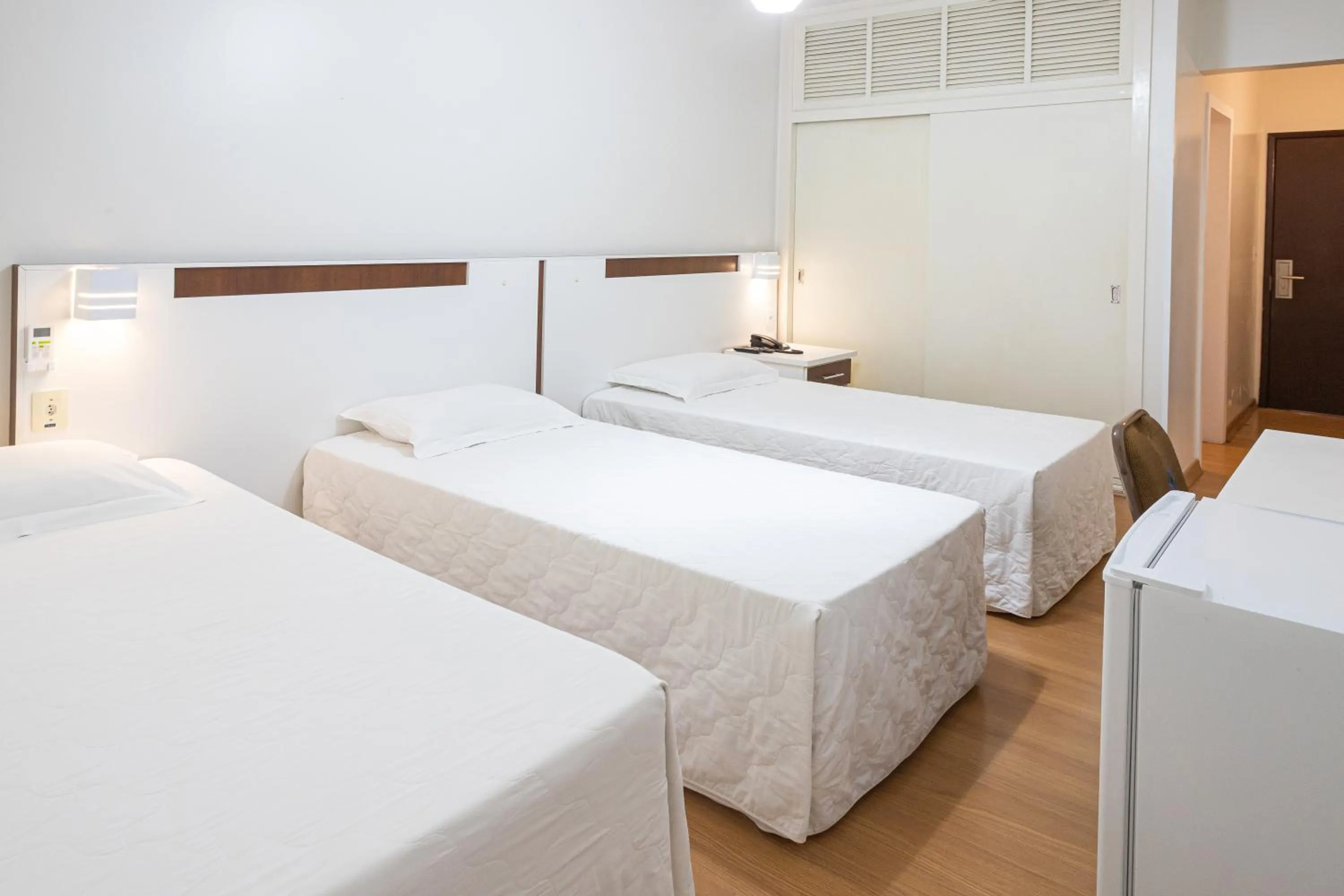 Bed in Hotel Gracher Brusque