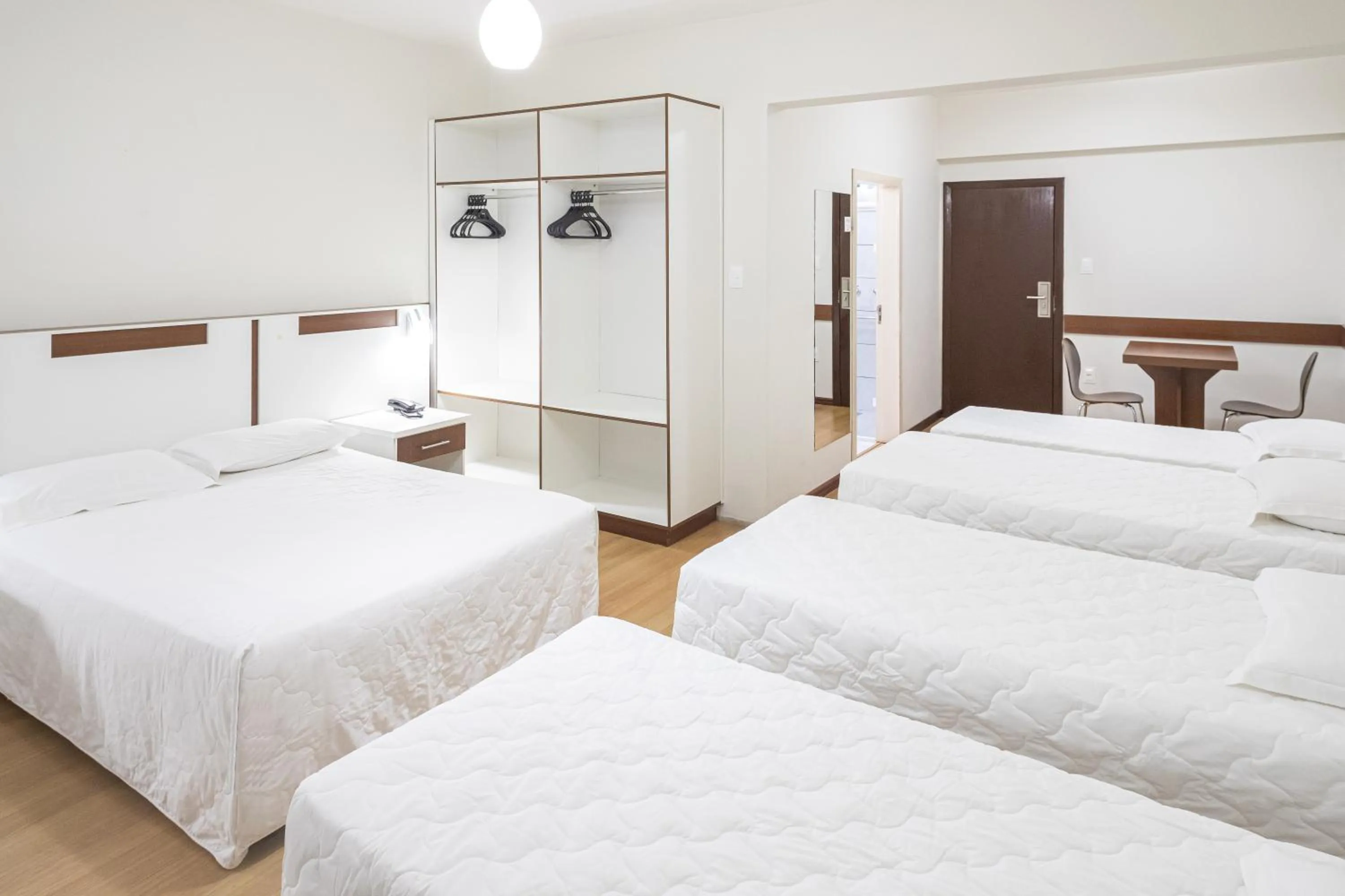 Bed in Hotel Gracher Brusque