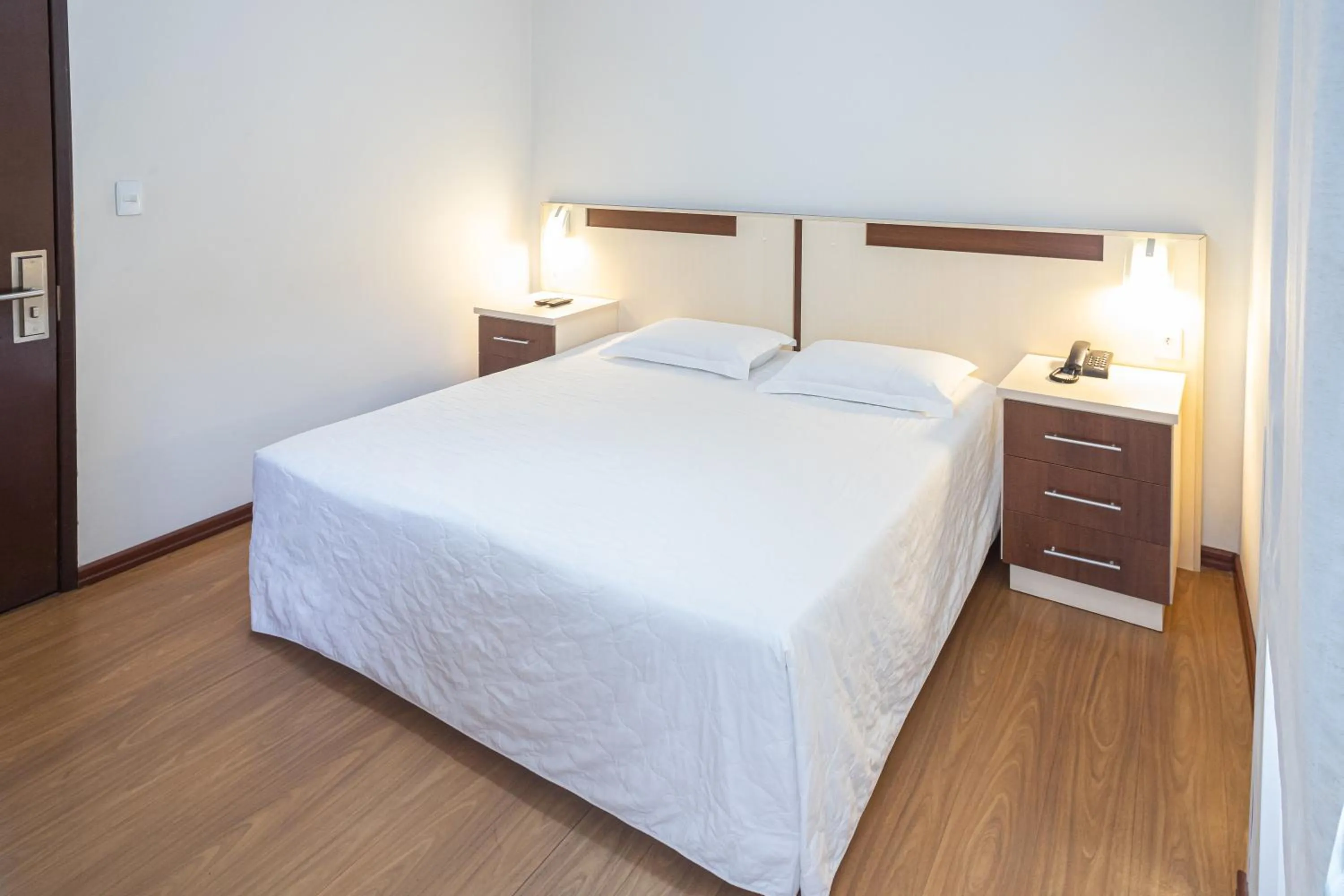 Bed in Hotel Gracher Brusque