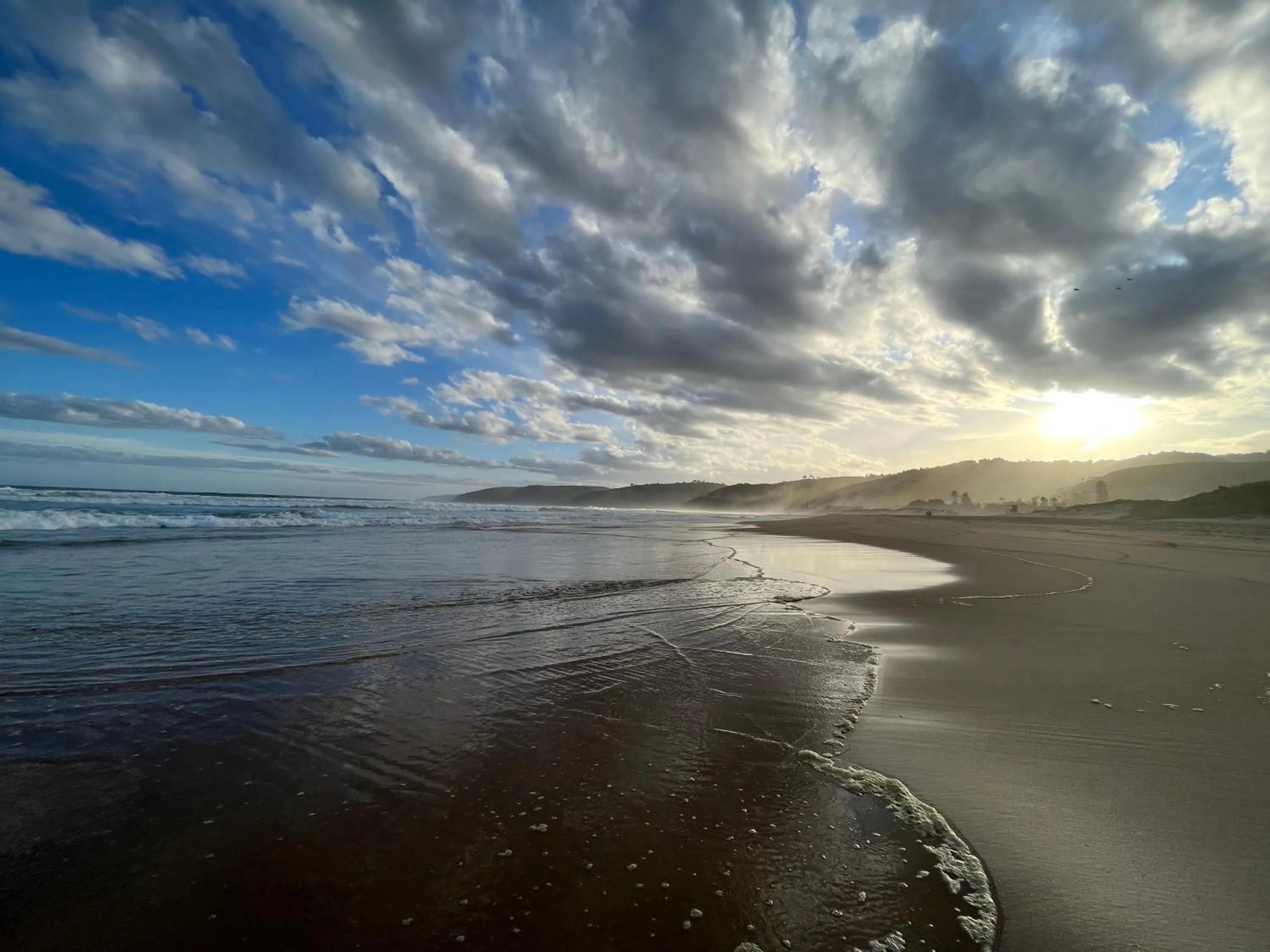 Beach in Moontide Riverside Lodge