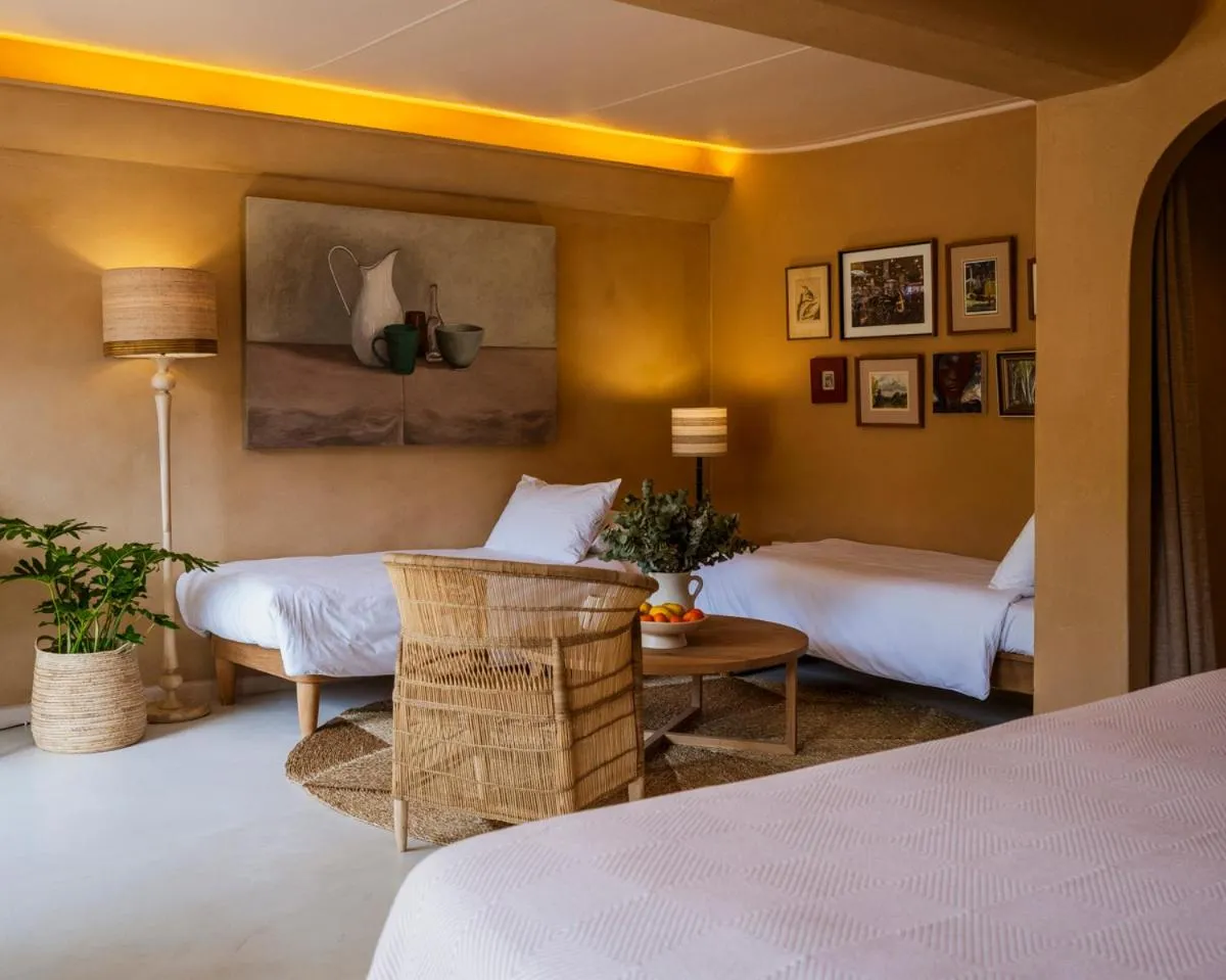 Bed in Moontide Riverside Lodge