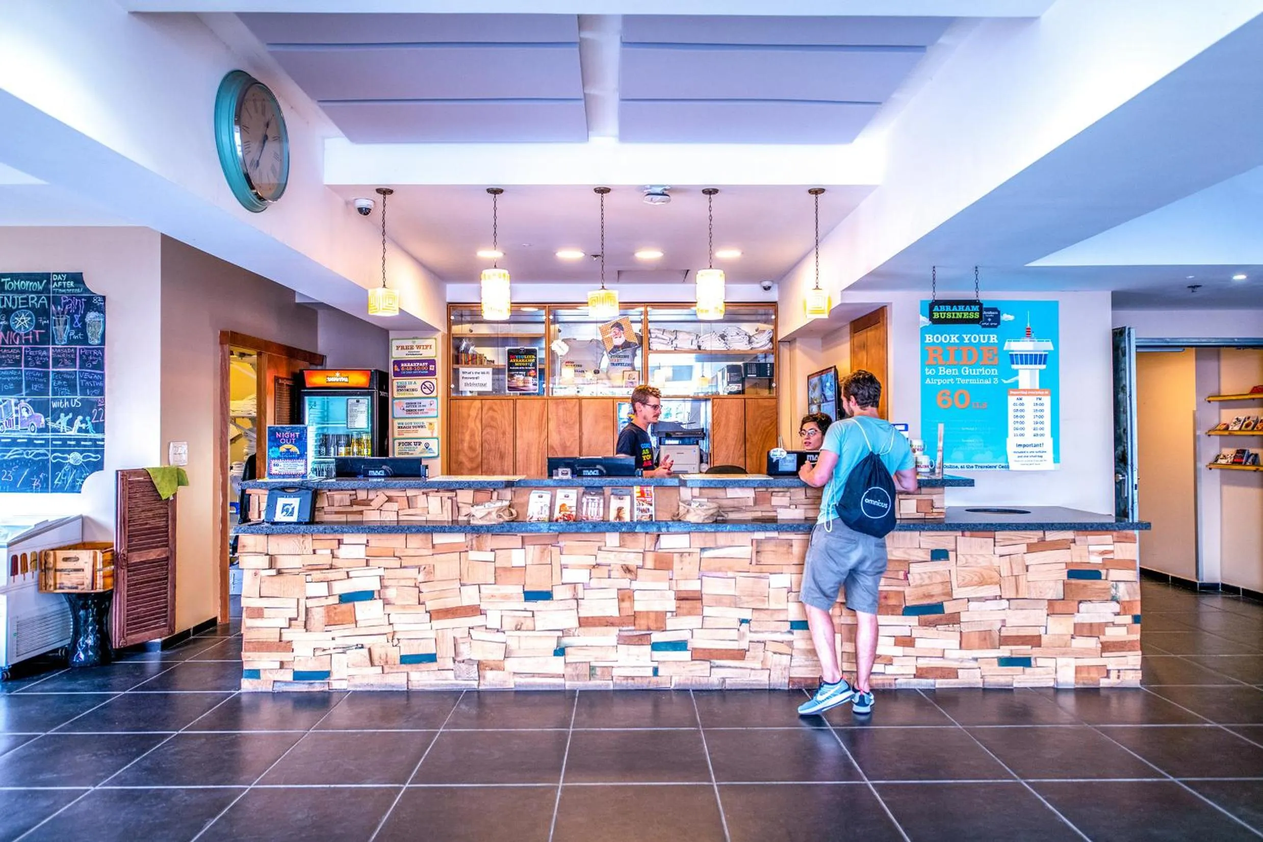Lobby or reception in Abraham Tel Aviv