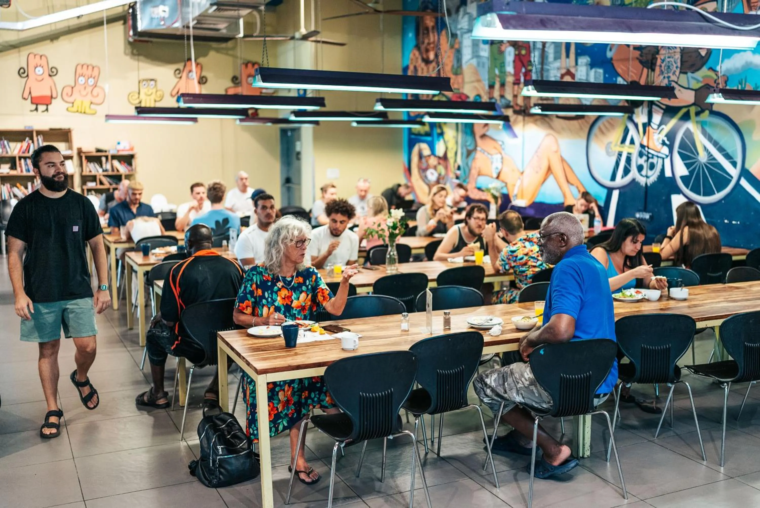 Buffet breakfast in Abraham Tel Aviv