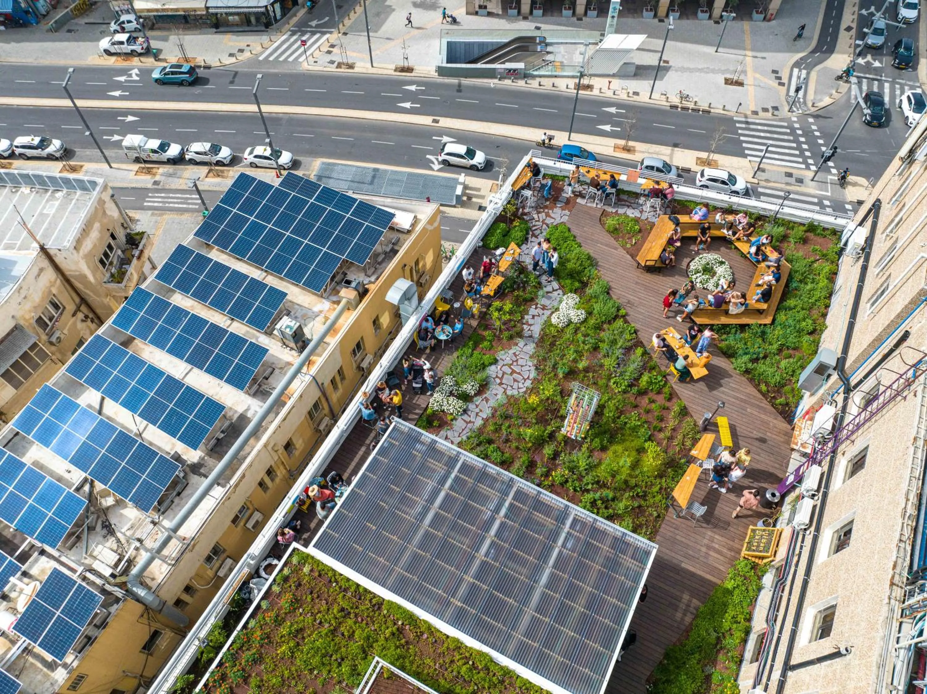 Patio in Abraham Tel Aviv