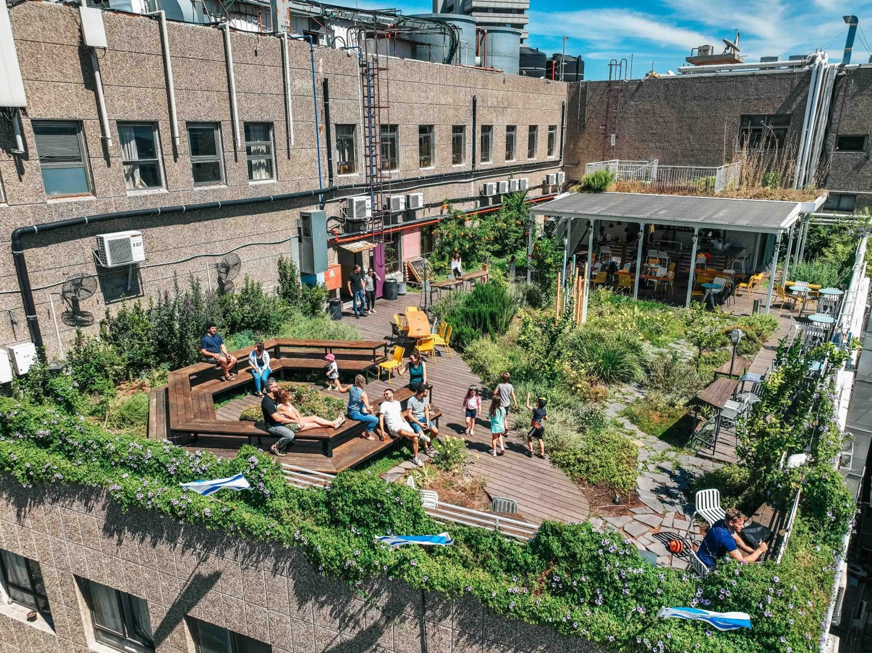 Balcony/Terrace in Abraham Tel Aviv