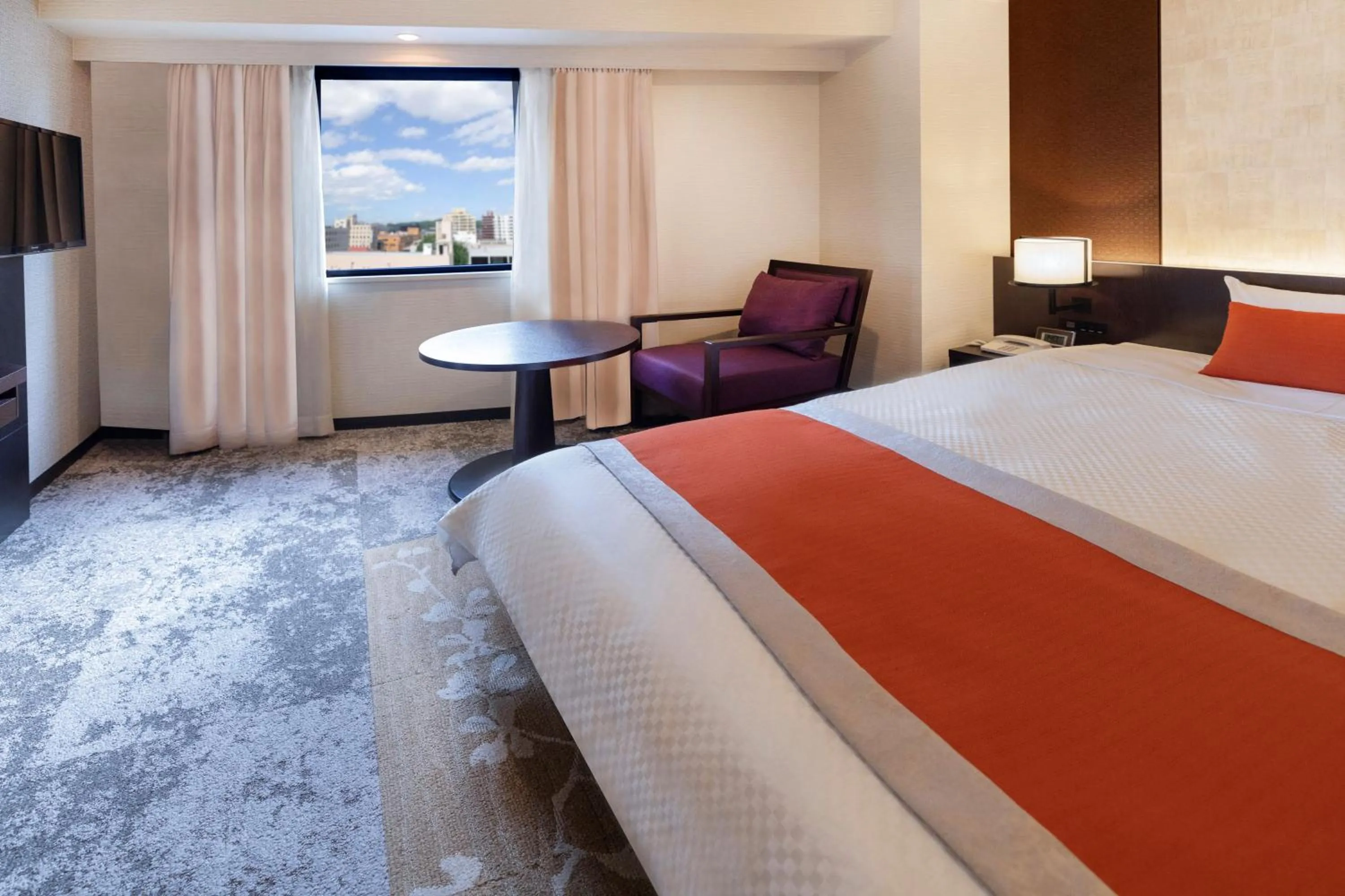 Photo of the whole room, Bed in Morioka Grand Hotel Annex