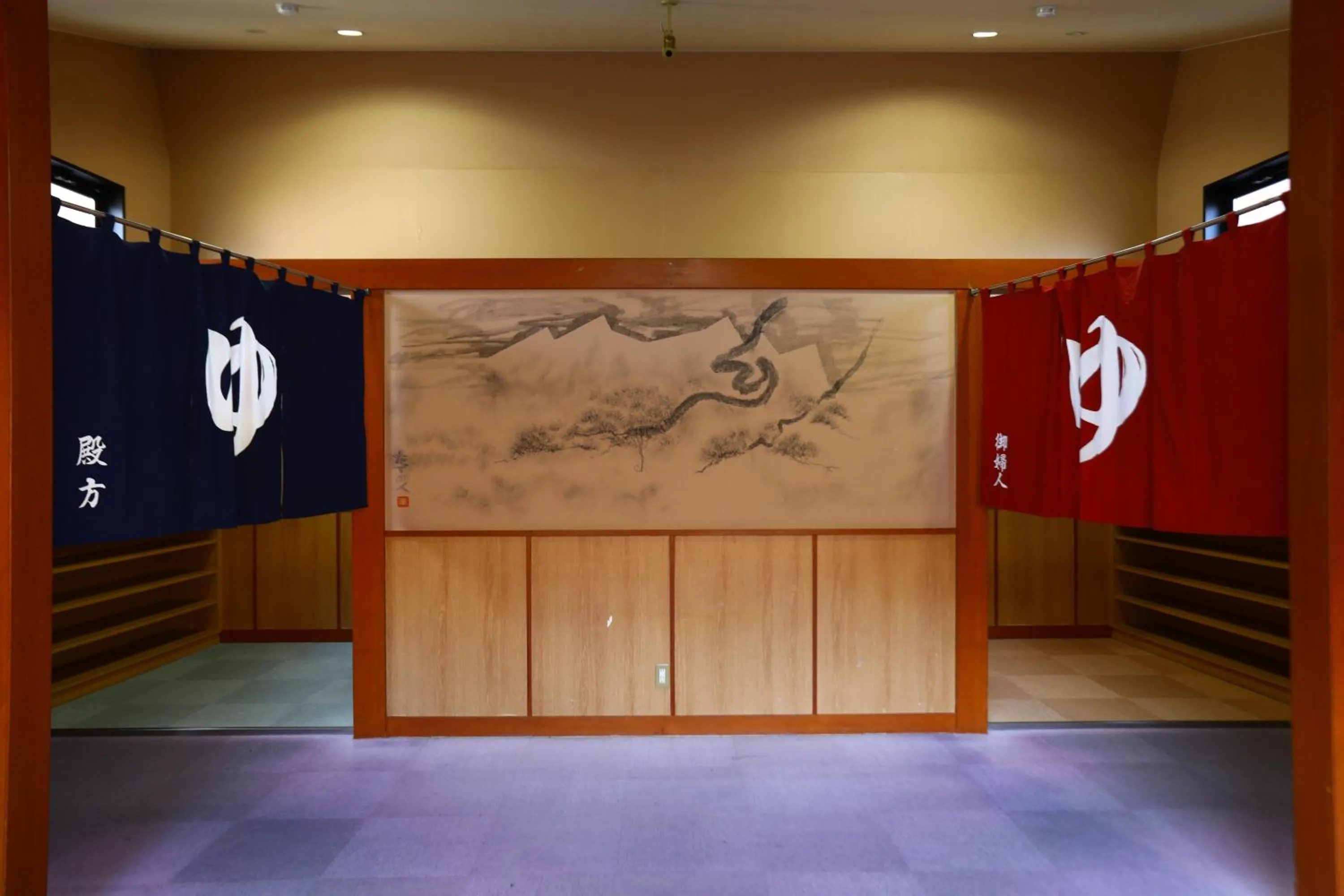 Hot Spring Bath in Tateshina Park Hotel