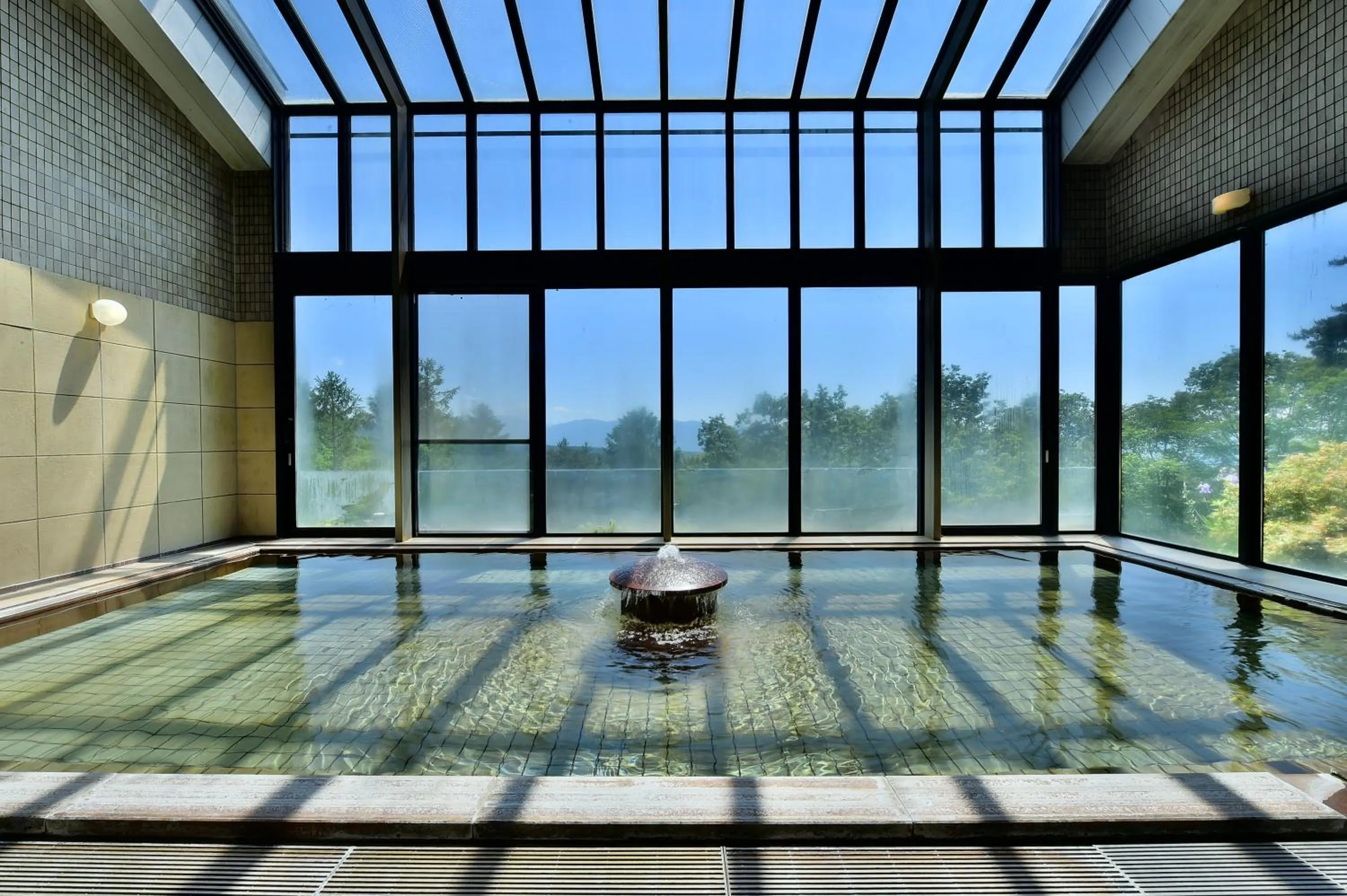 Public Bath in Tateshina Park Hotel
