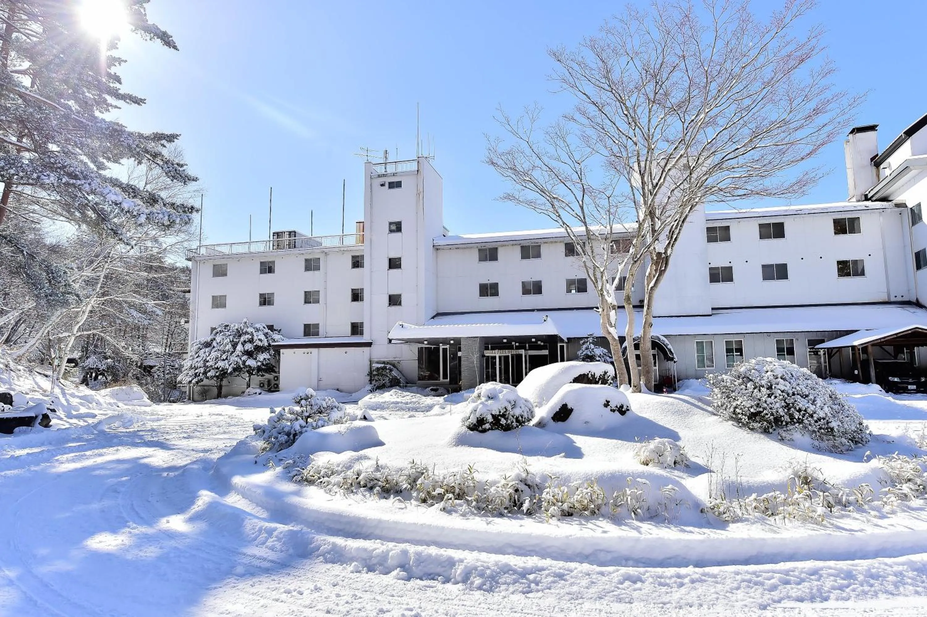 Property building in Tateshina Park Hotel