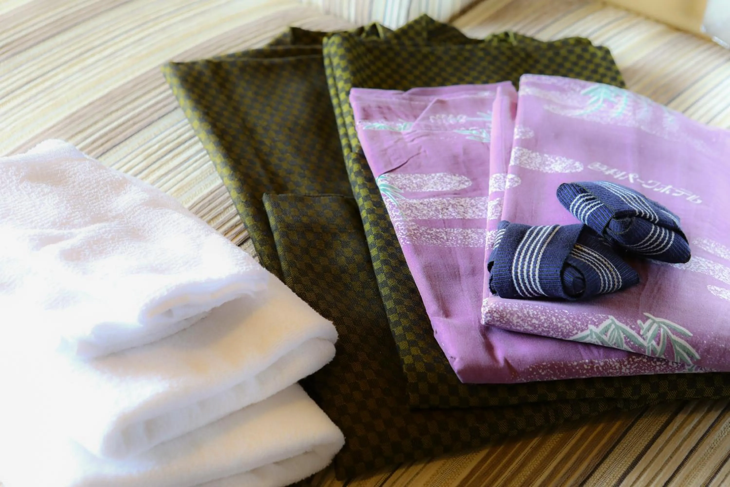 towels in Tateshina Park Hotel