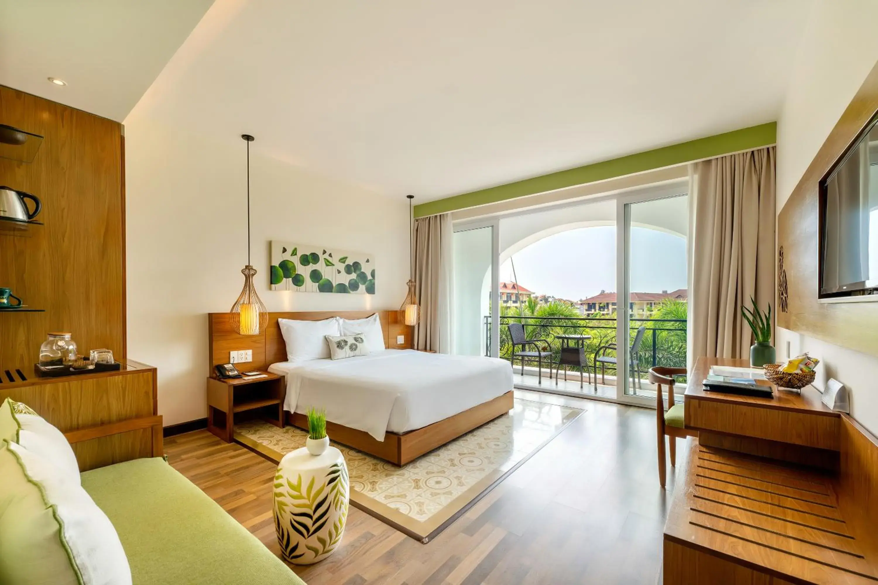 Deluxe Double or Twin Room with City View in Lasenta Boutique Hotel Hoian Deluxe Double or Twin Room with City View in Lasenta Boutique Hotel Hoian