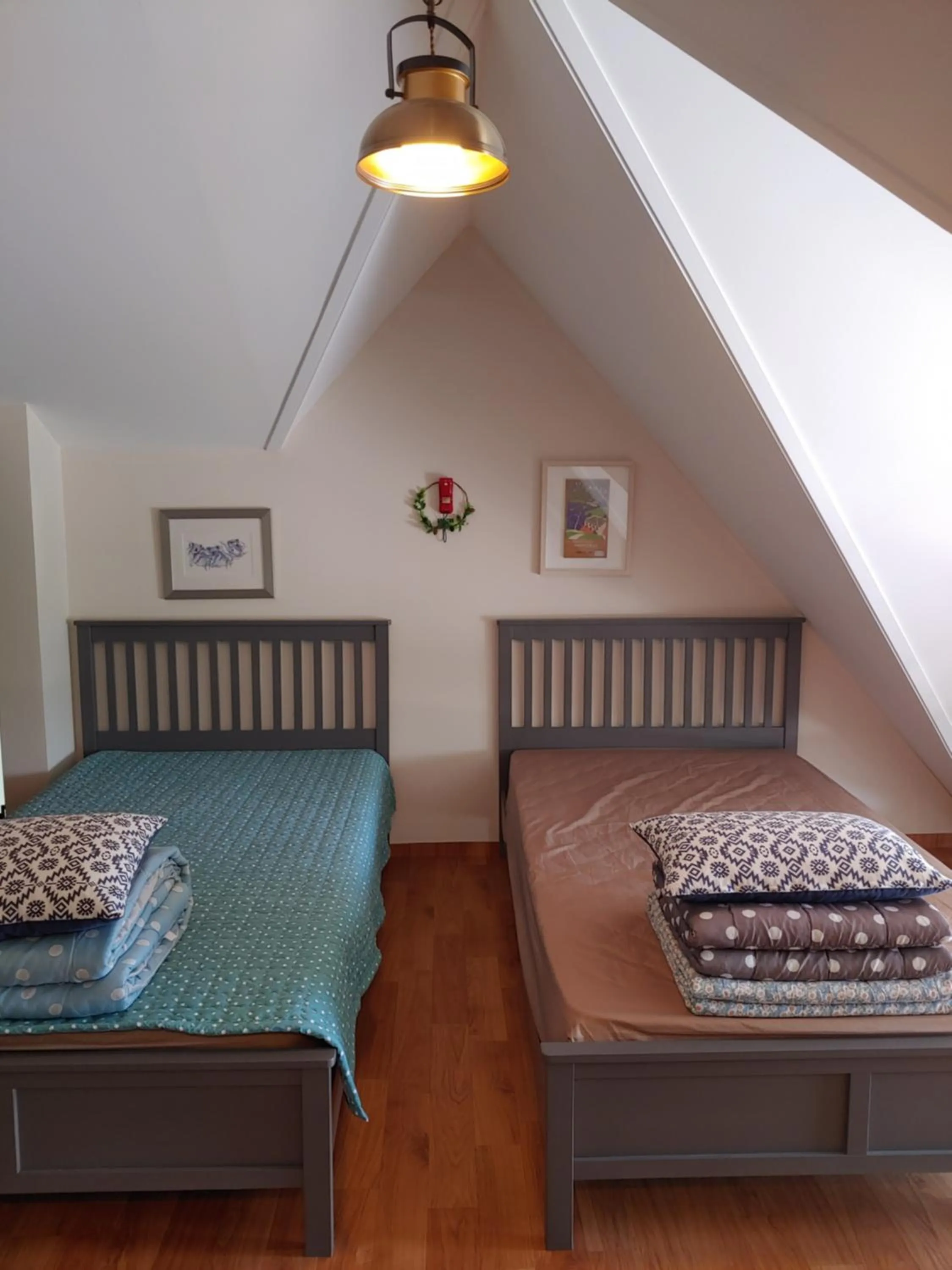 Bed in The Castle Stay